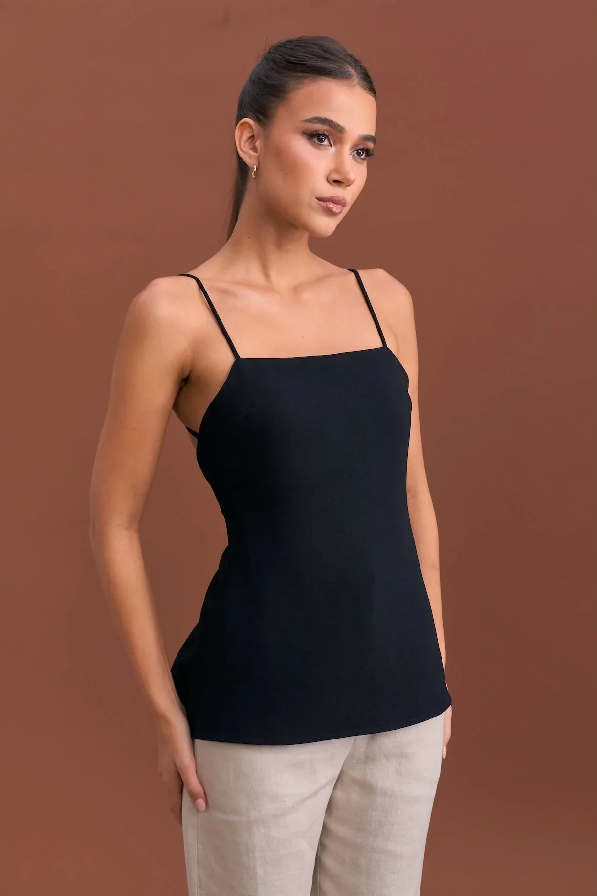 EMVY | Karlie Padded Top - Black - Image 2