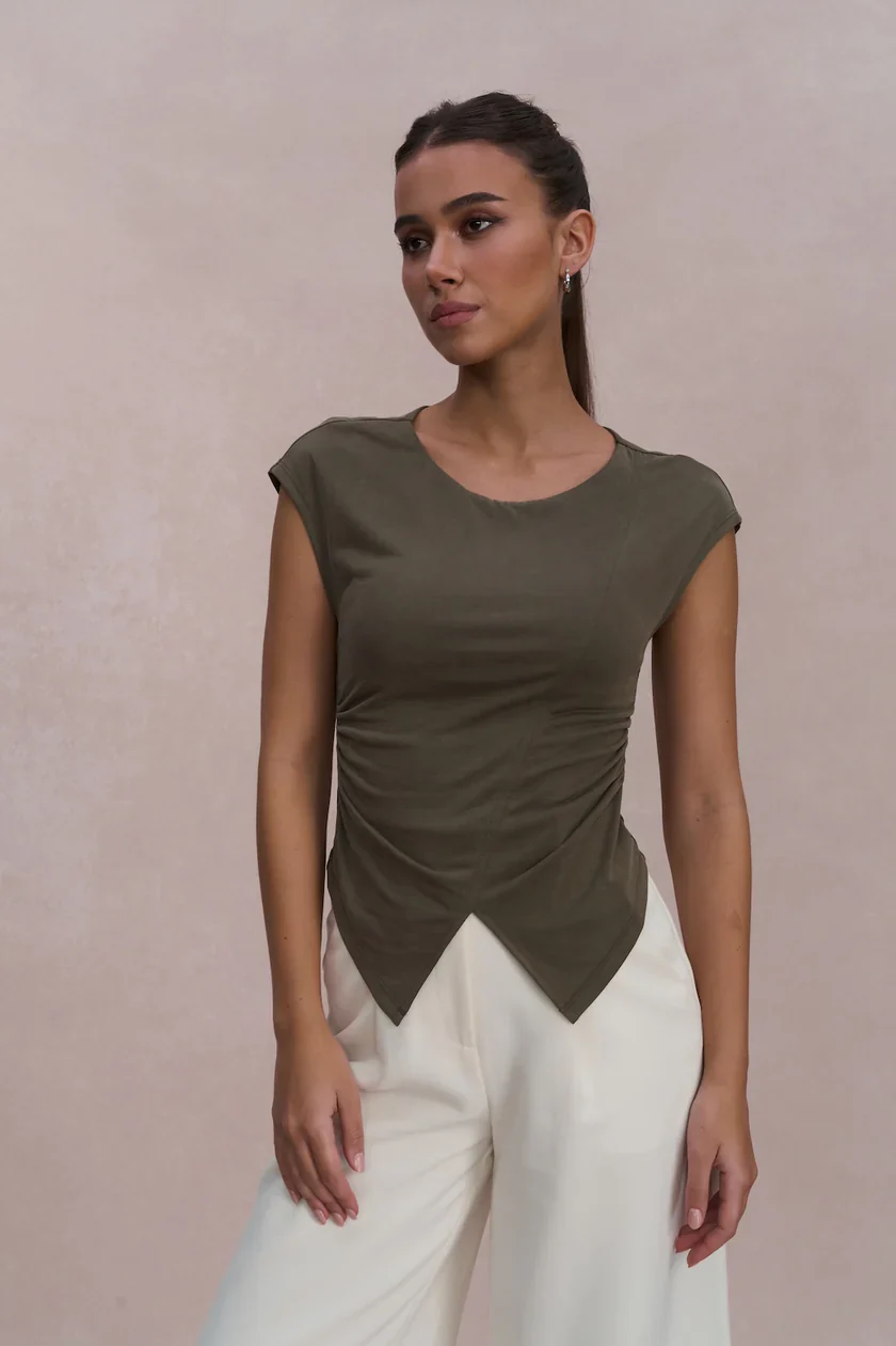 EMVY | Sage Padded Top - Green - Image 4