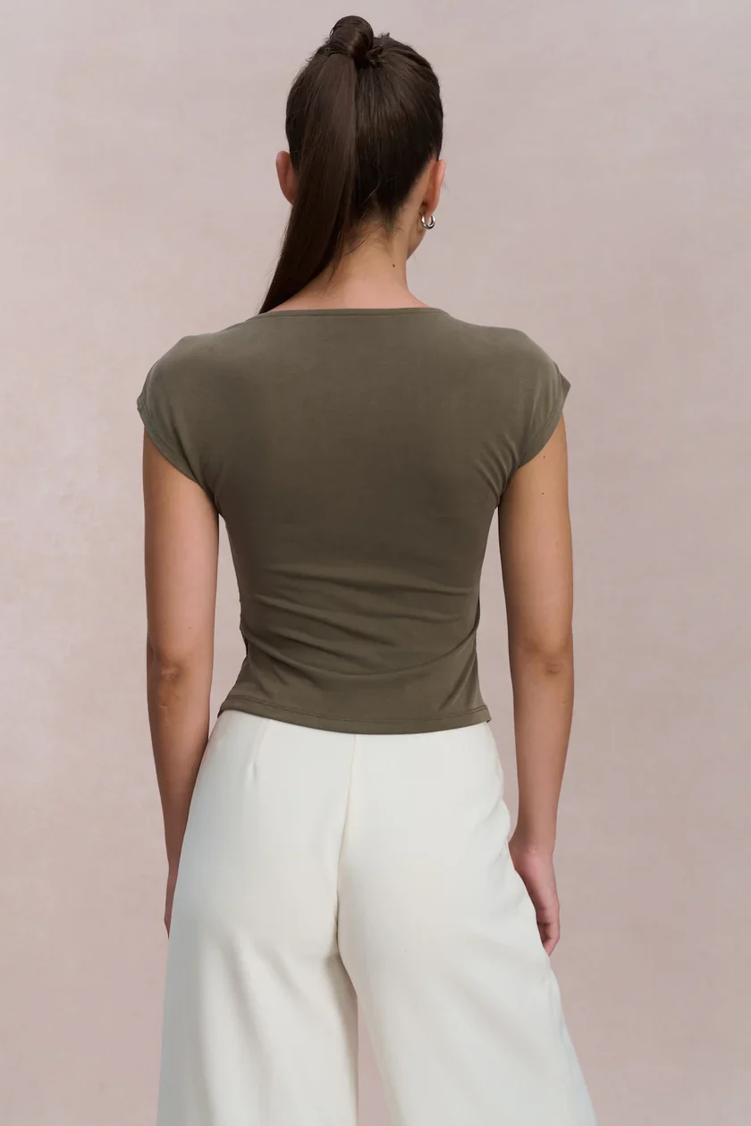 EMVY | Sage Padded Top - Green - Image 5