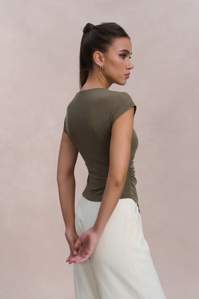 EMVY | Sage Padded Top - Green - Image 6
