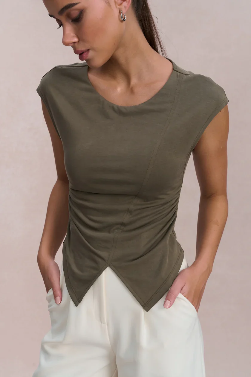 EMVY | Sage Padded Top - Green - Image 7