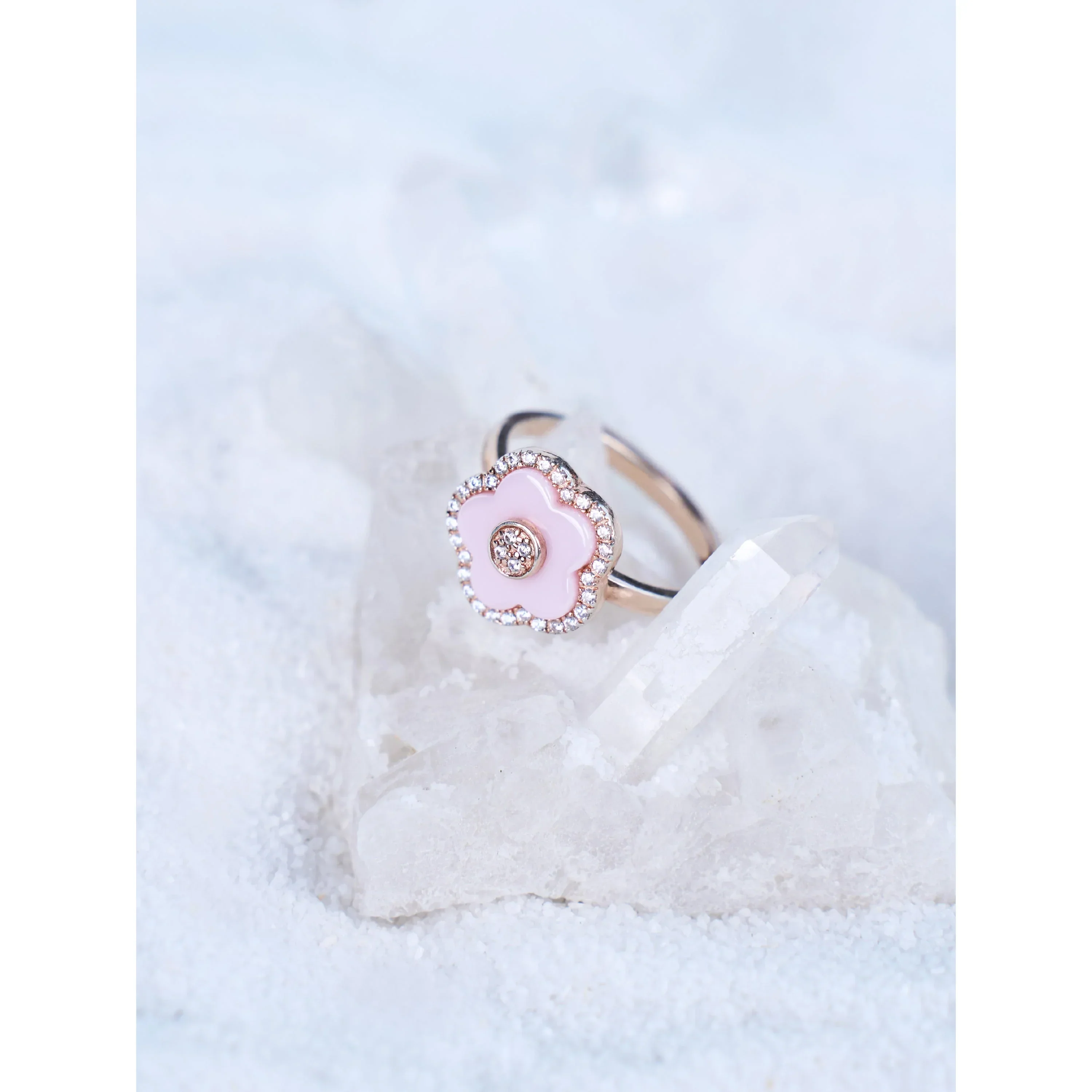 BLACK BY BLUE BRAVE | Cherry Blossom Ring - Image 8
