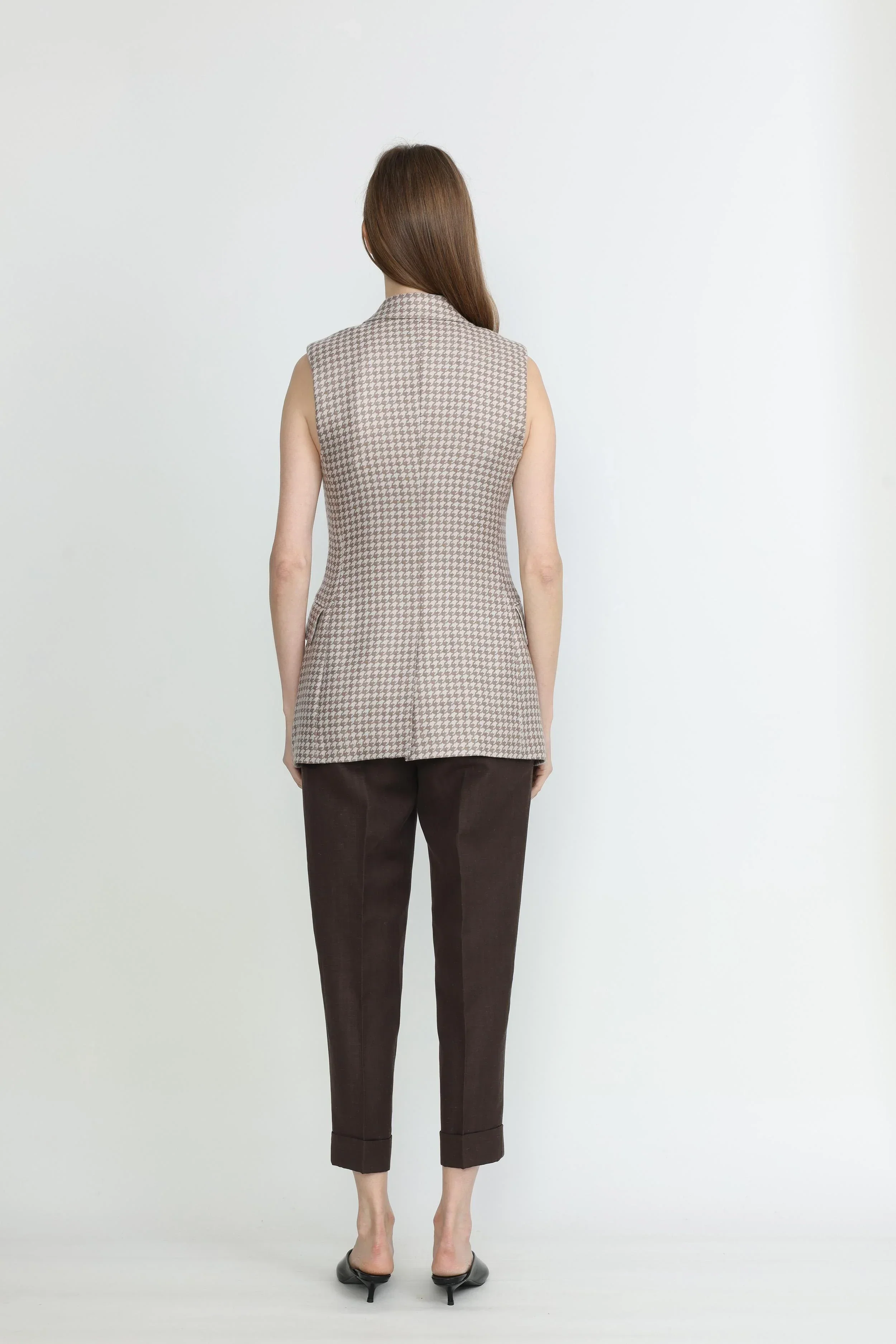 FREY | Beja Waistcoat | Beige - Image 3