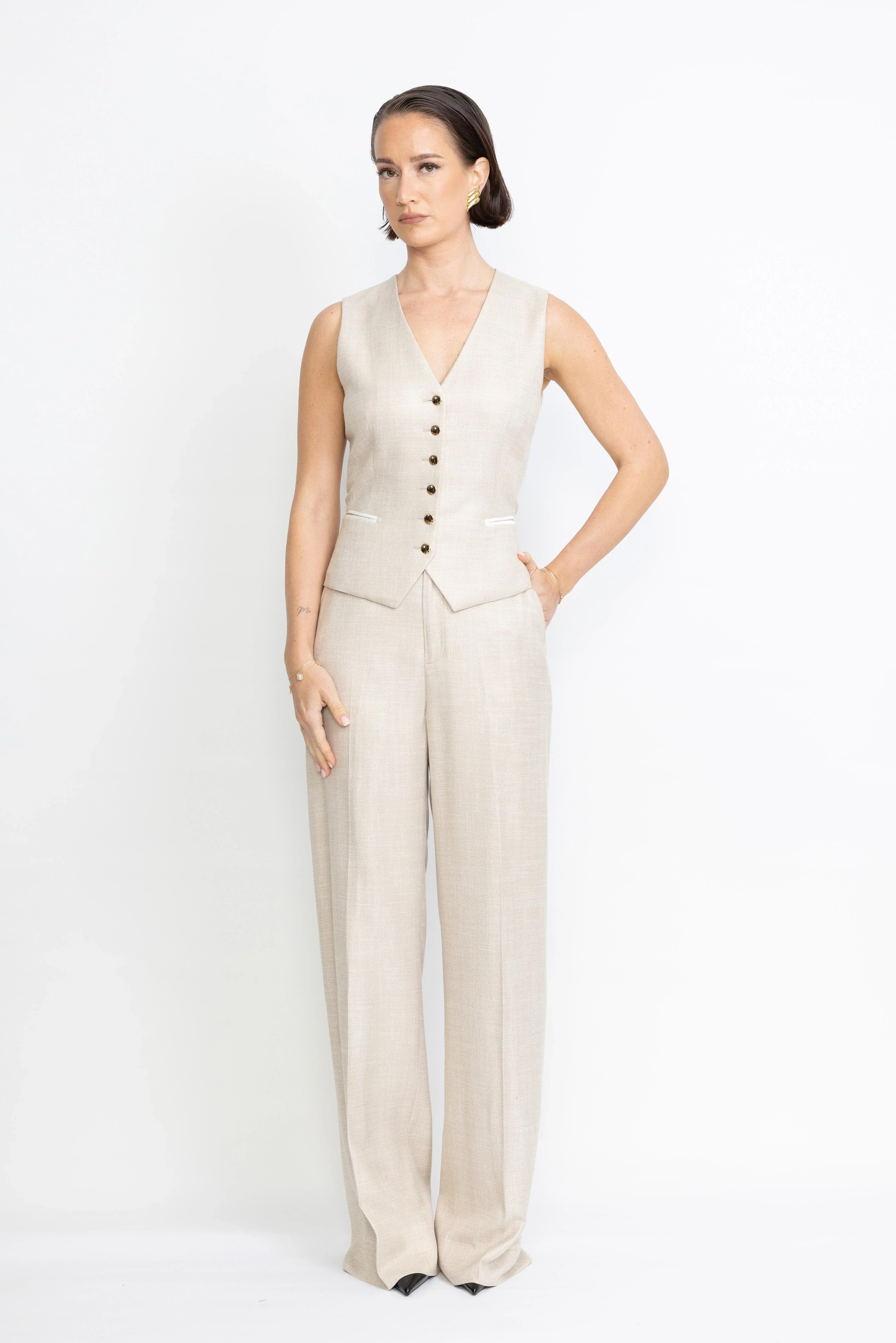 FREY | Blackpool Limited Edition Trousers - Champagne