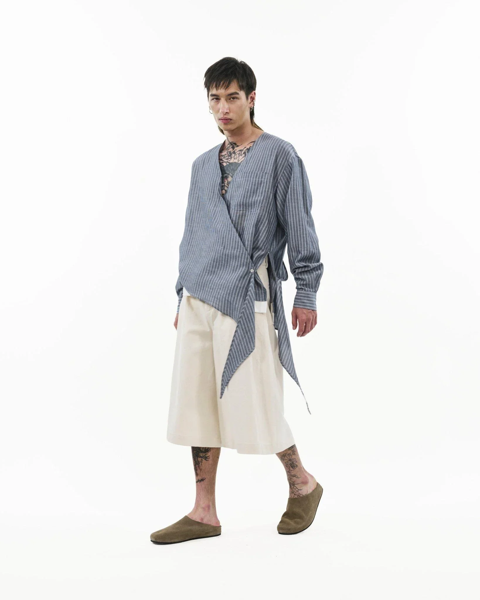GRAYE | Asymmetrical Wrap Shirt - Image 7