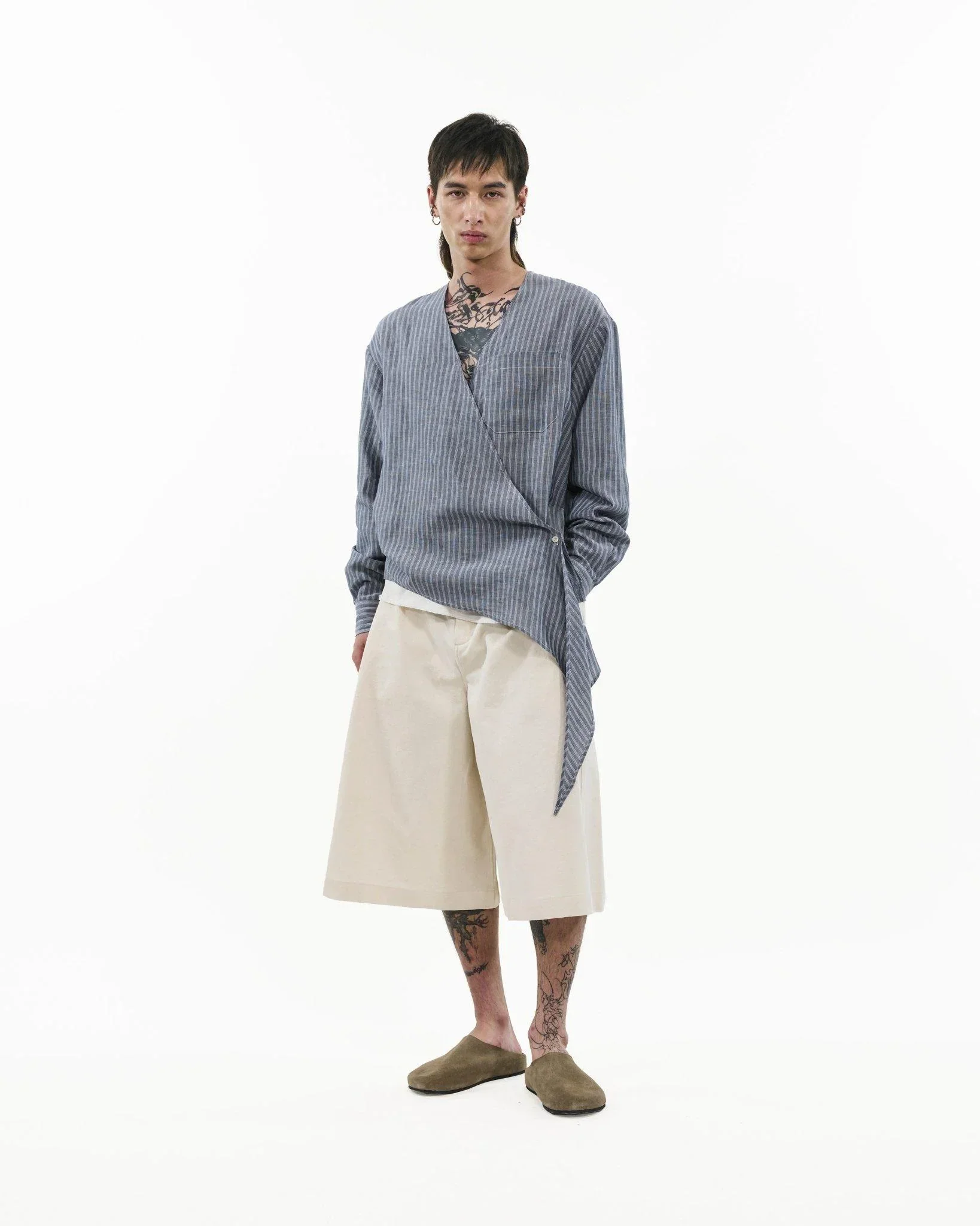 GRAYE | Asymmetrical Wrap Shirt - Image 8