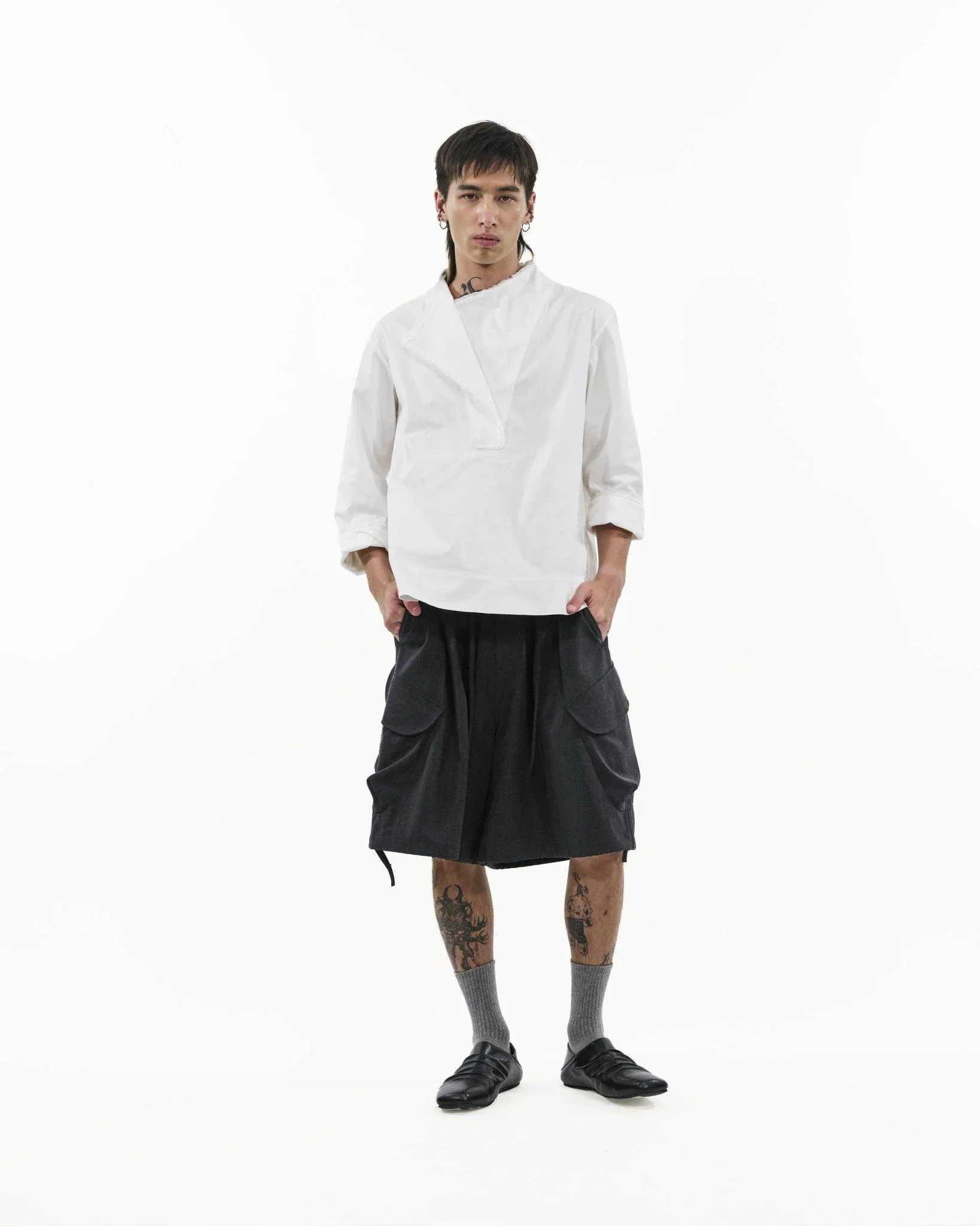 GRAYE | Cross Placket Shirt - Image 2