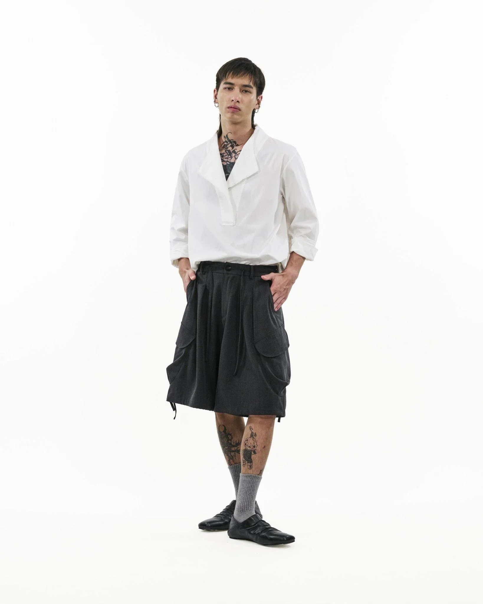 GRAYE | Cross Placket Shirt - Image 4