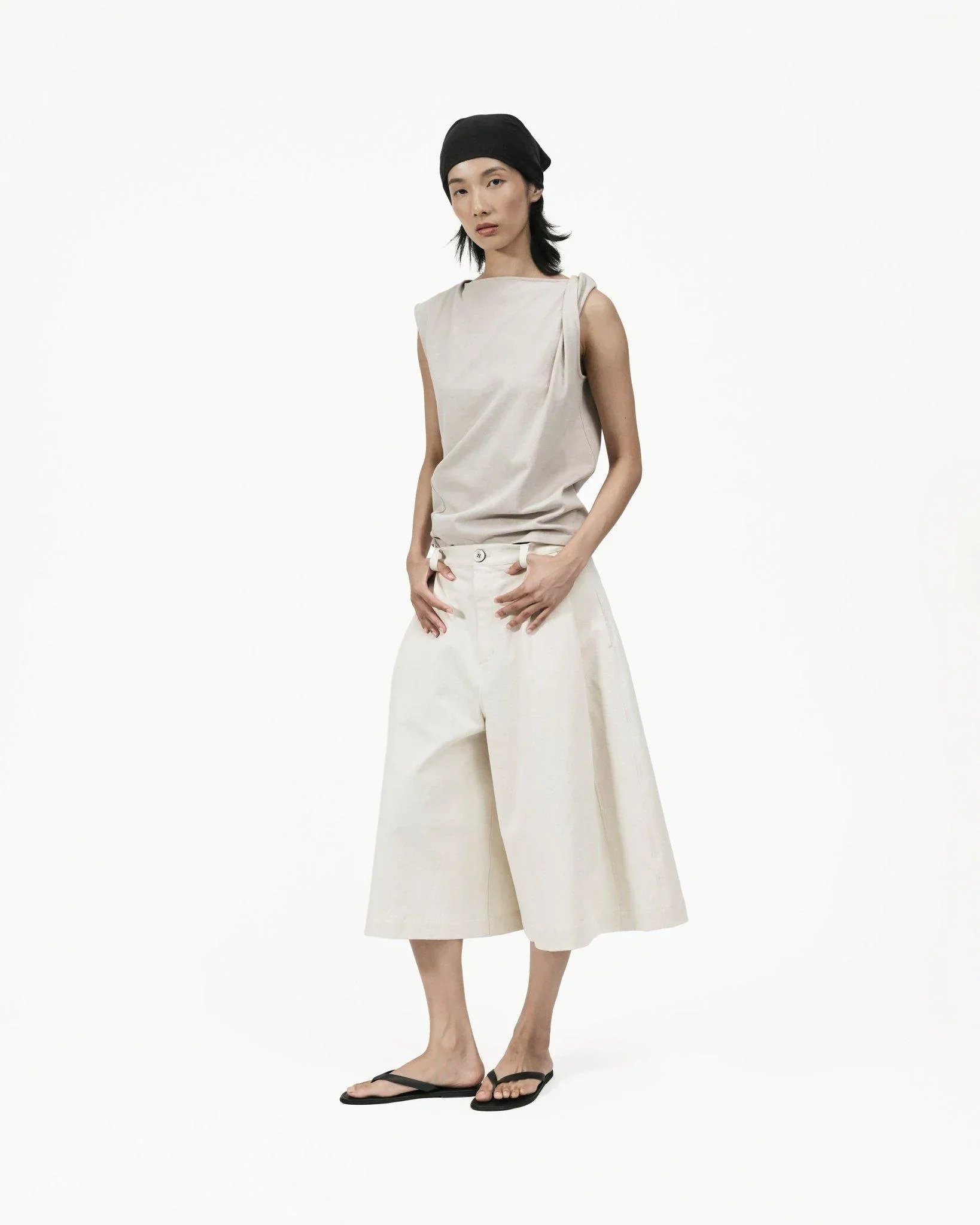 GRAYE | Knife Pleat Culottes