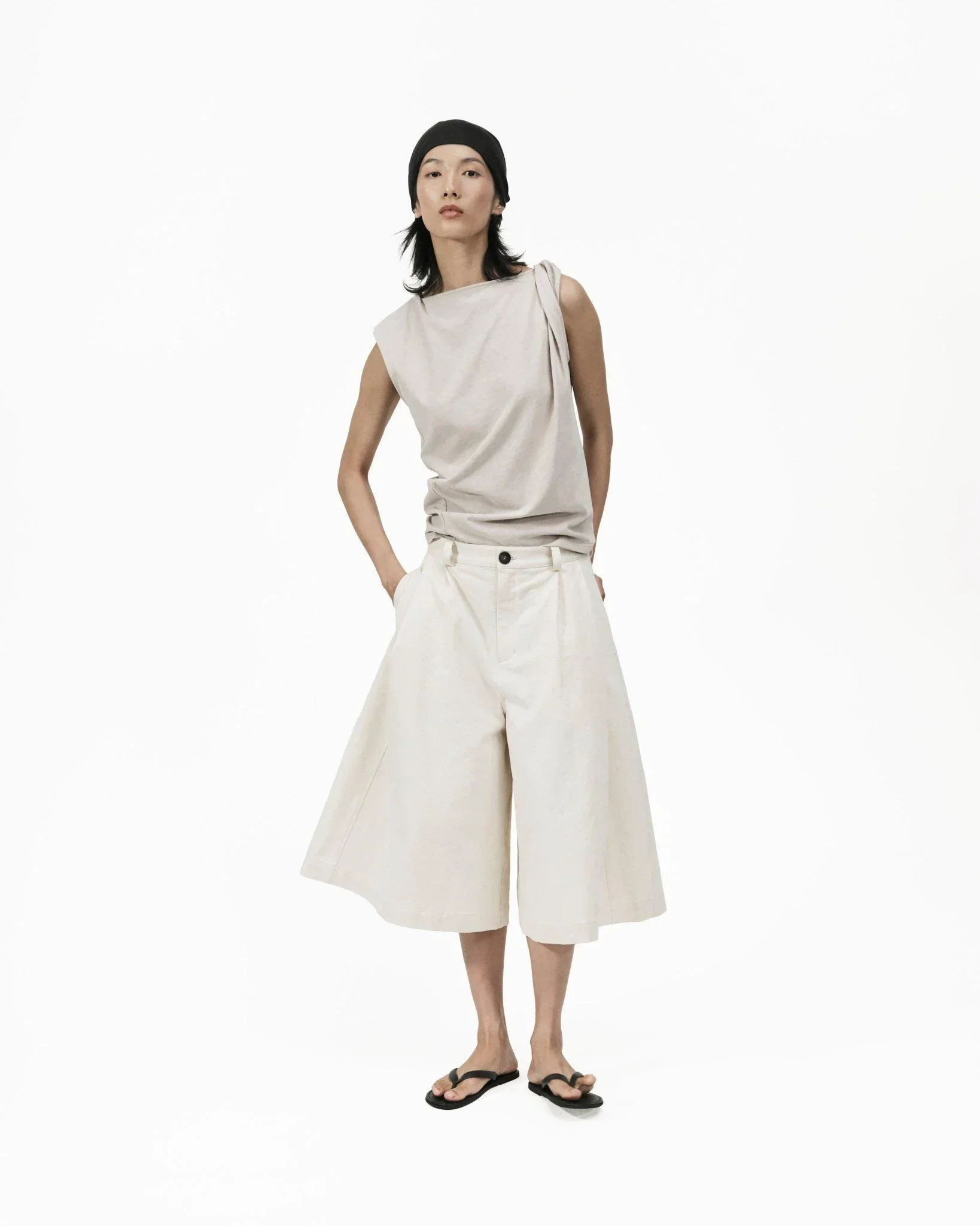 GRAYE | Knife Pleat Culottes - Image 3