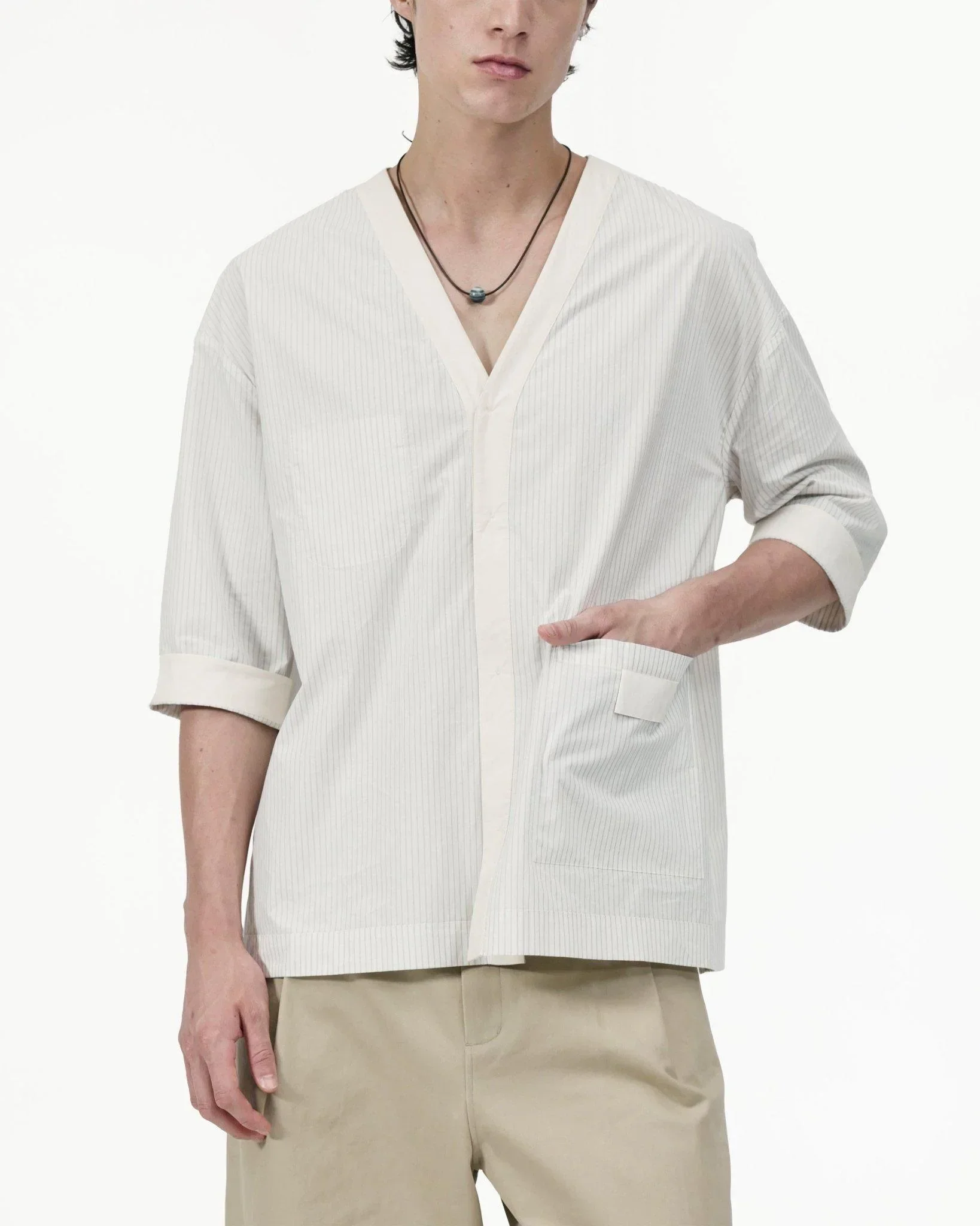 GRAYE | Reversible Kimono Overshirt - Image 2