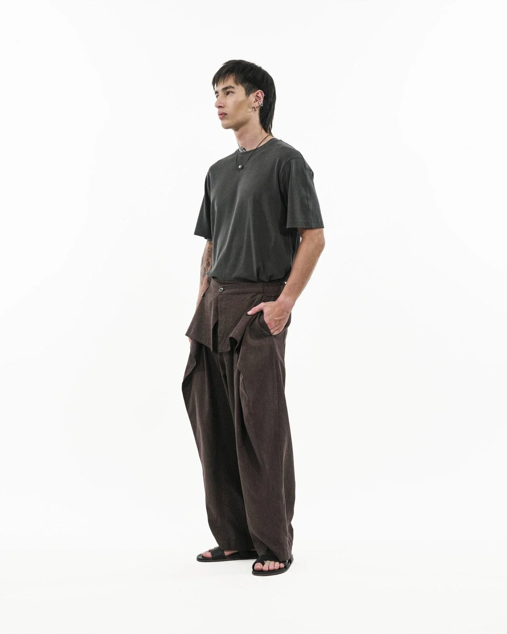 GRAYE | Sash Wrap Trousers - Image 2