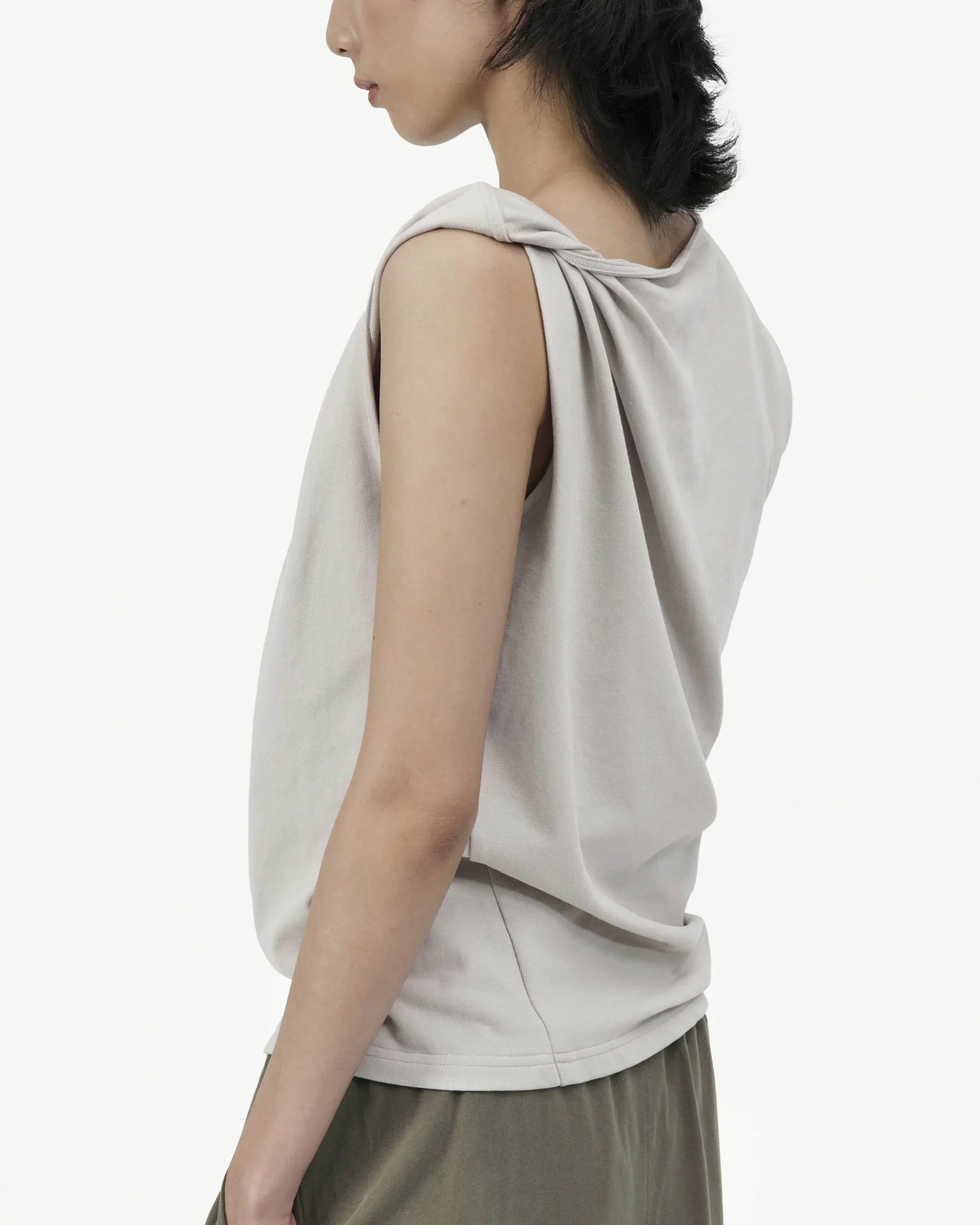 GRAYE | Twisted Knit Top - Mushroom - Image 2