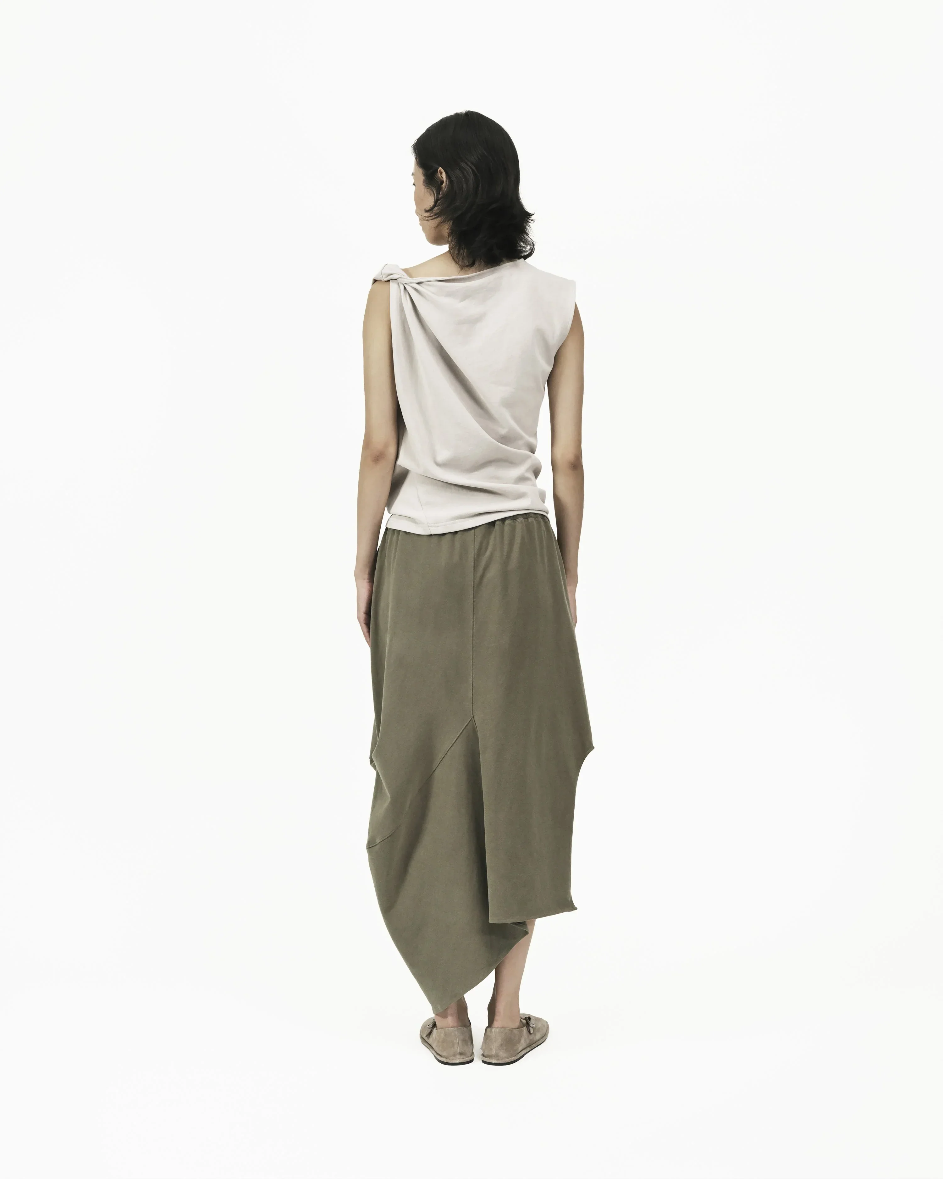 GRAYE | Twisted Knit Top - Mushroom - Image 4
