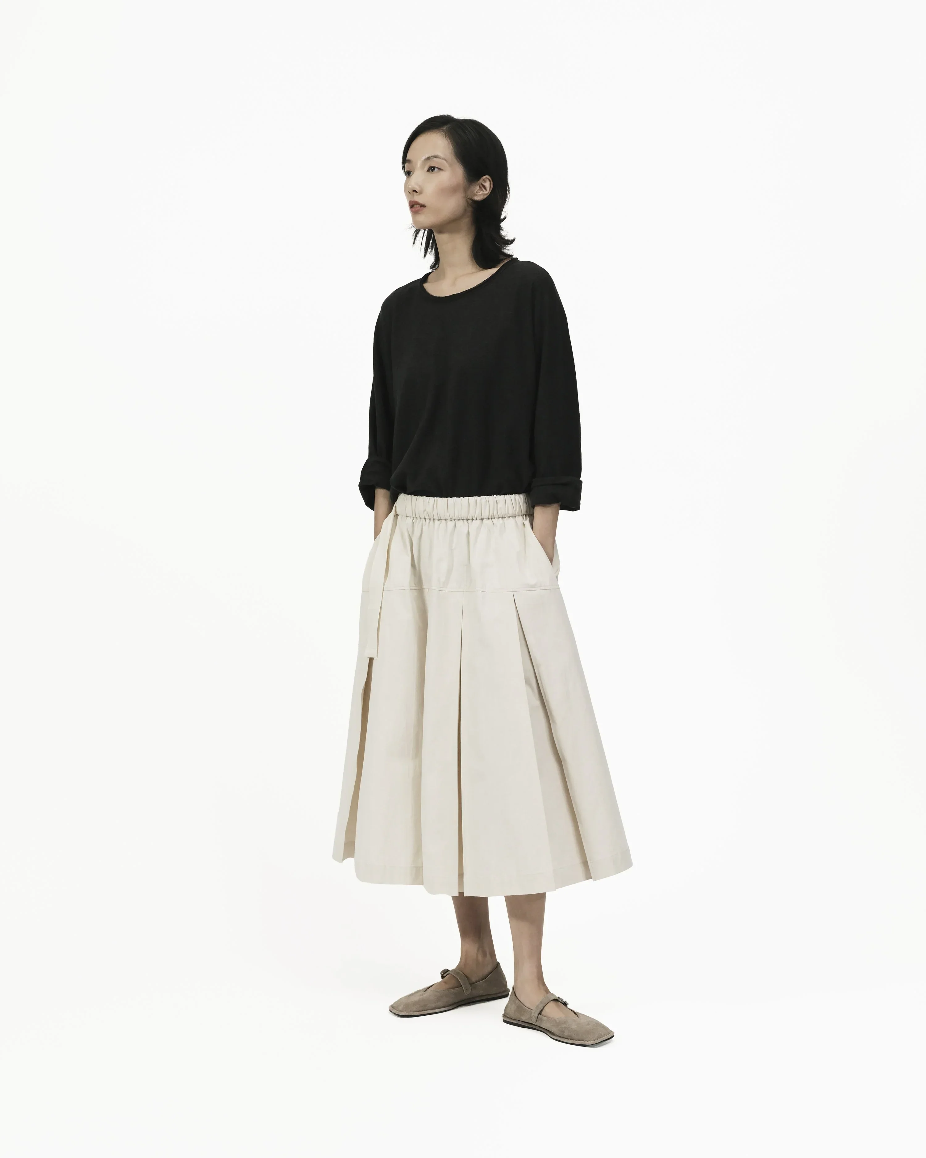 GRAYE | Two Way Midi Skirt - Ivory