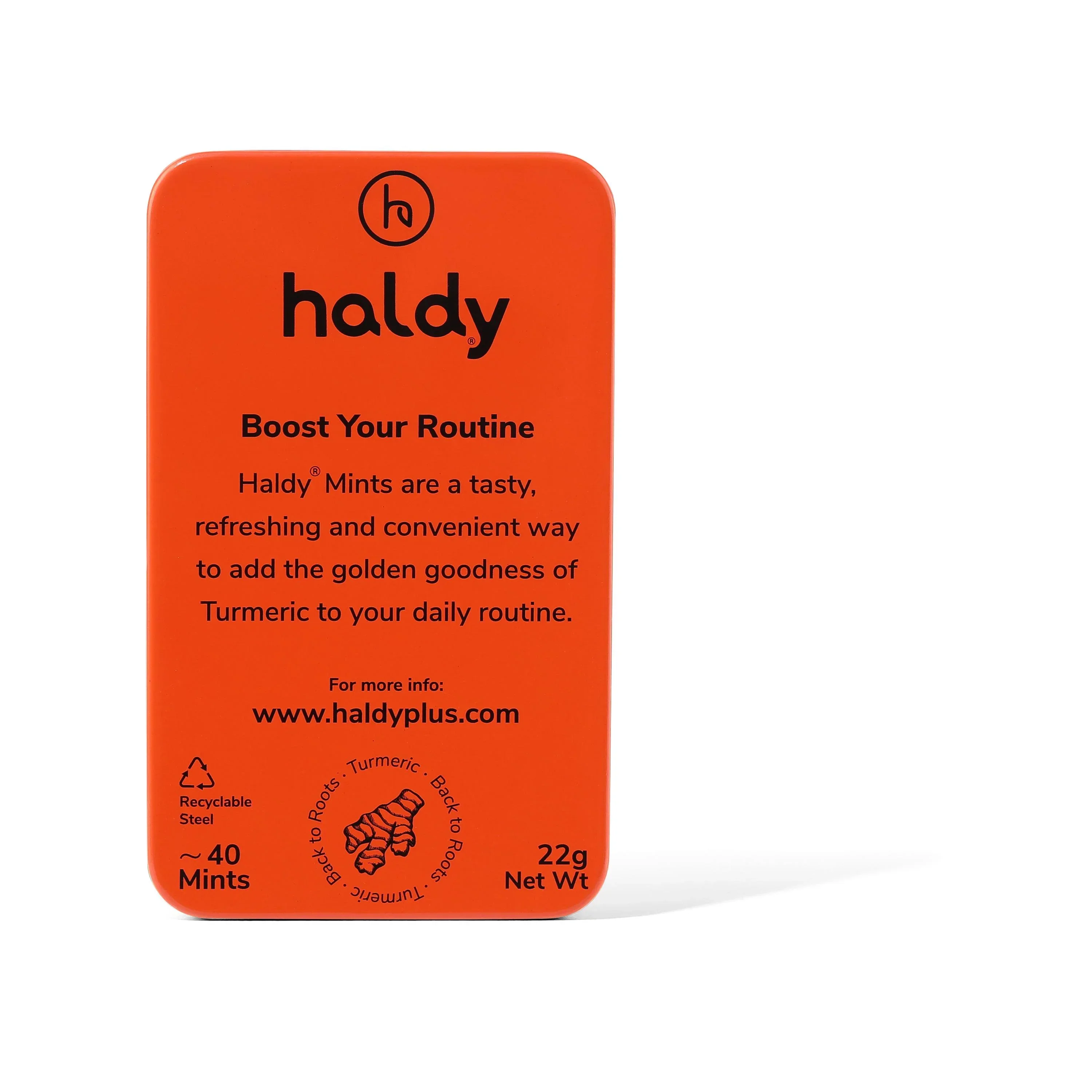 HALDY | Sugarfree Turmeric Mints - Peppermint (Single Pack) - Image 4
