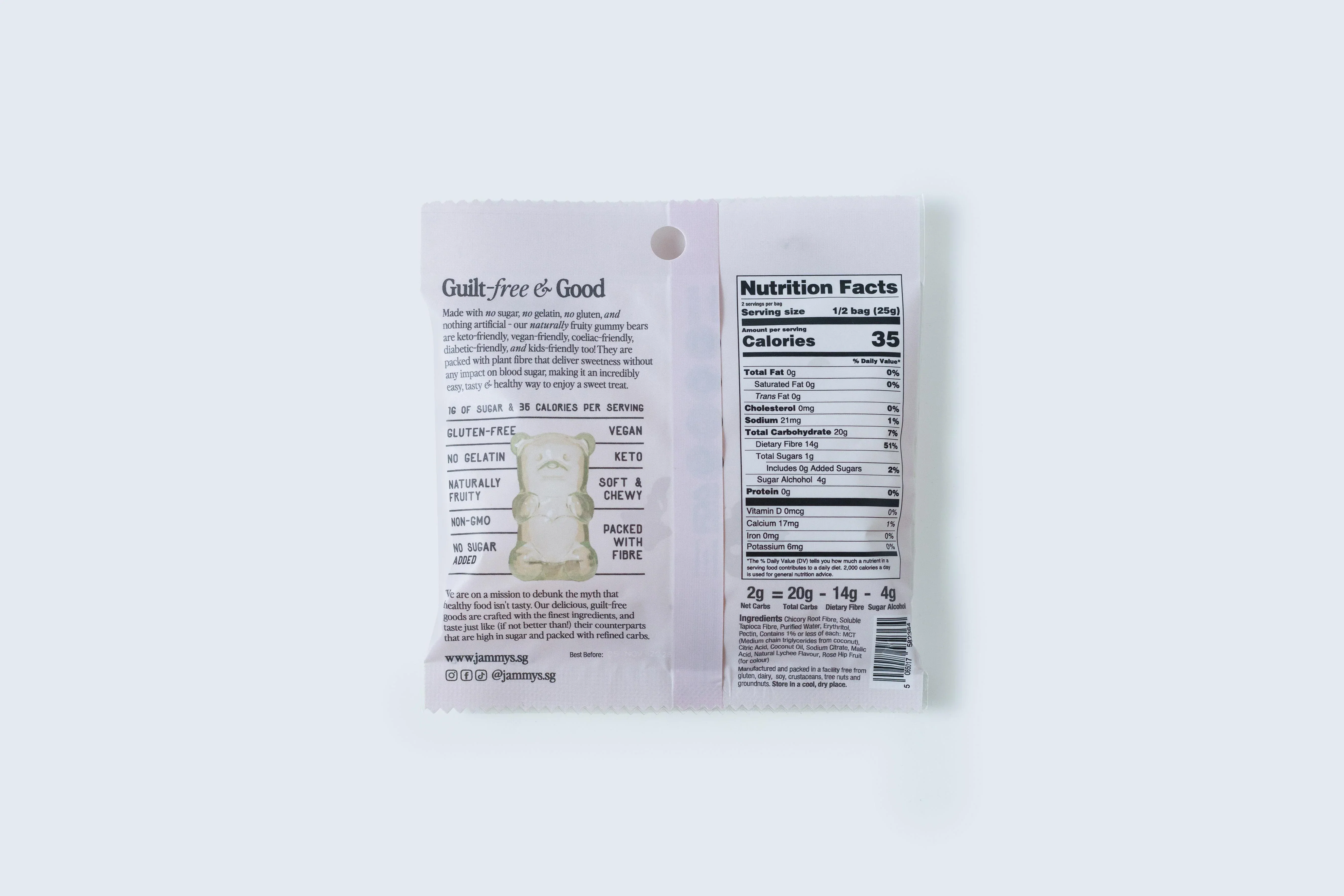 JAMMY’S | Lychee Gummy Bears - Image 2