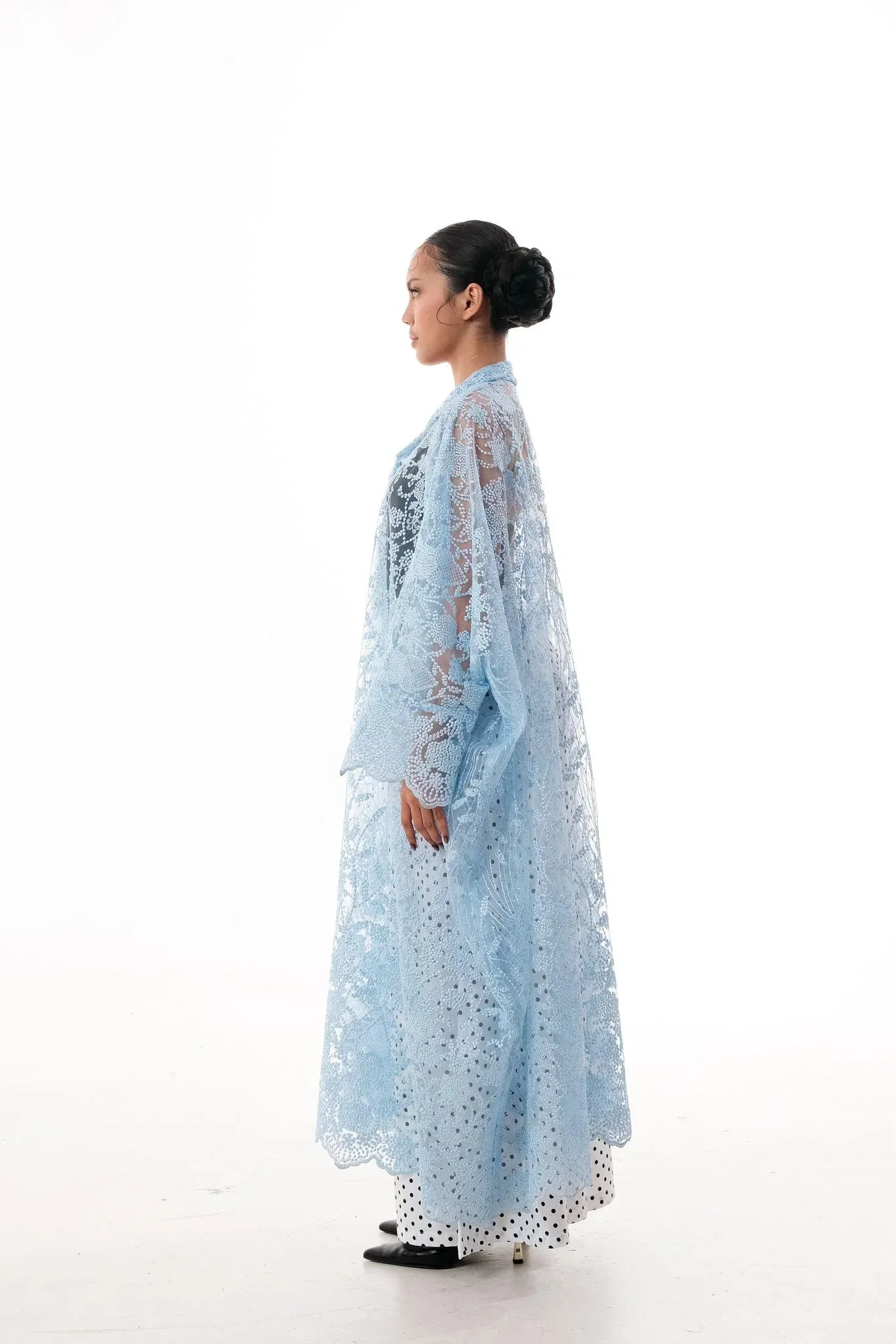 KAIFIYYAH | Kebaya Labuh Lace - Image 2