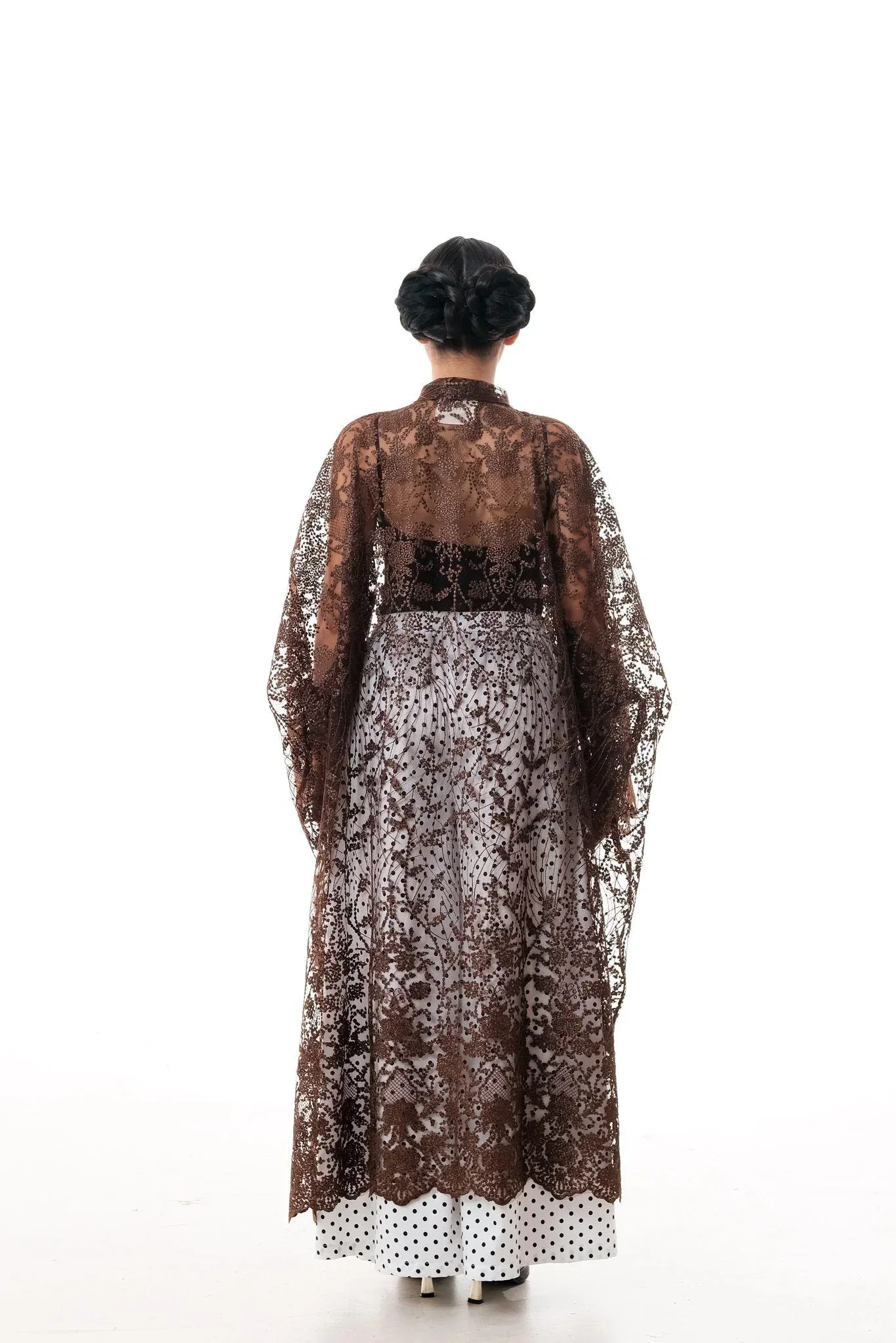 KAIFIYYAH | Kebaya Labuh Lace - Image 4