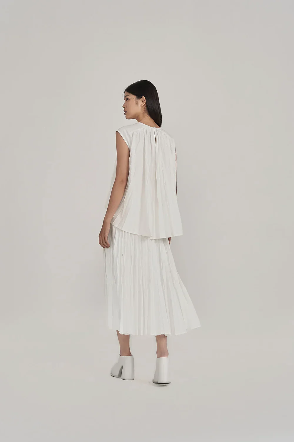 SABRINAGOH | Kaymen Pleat Top - Image 4