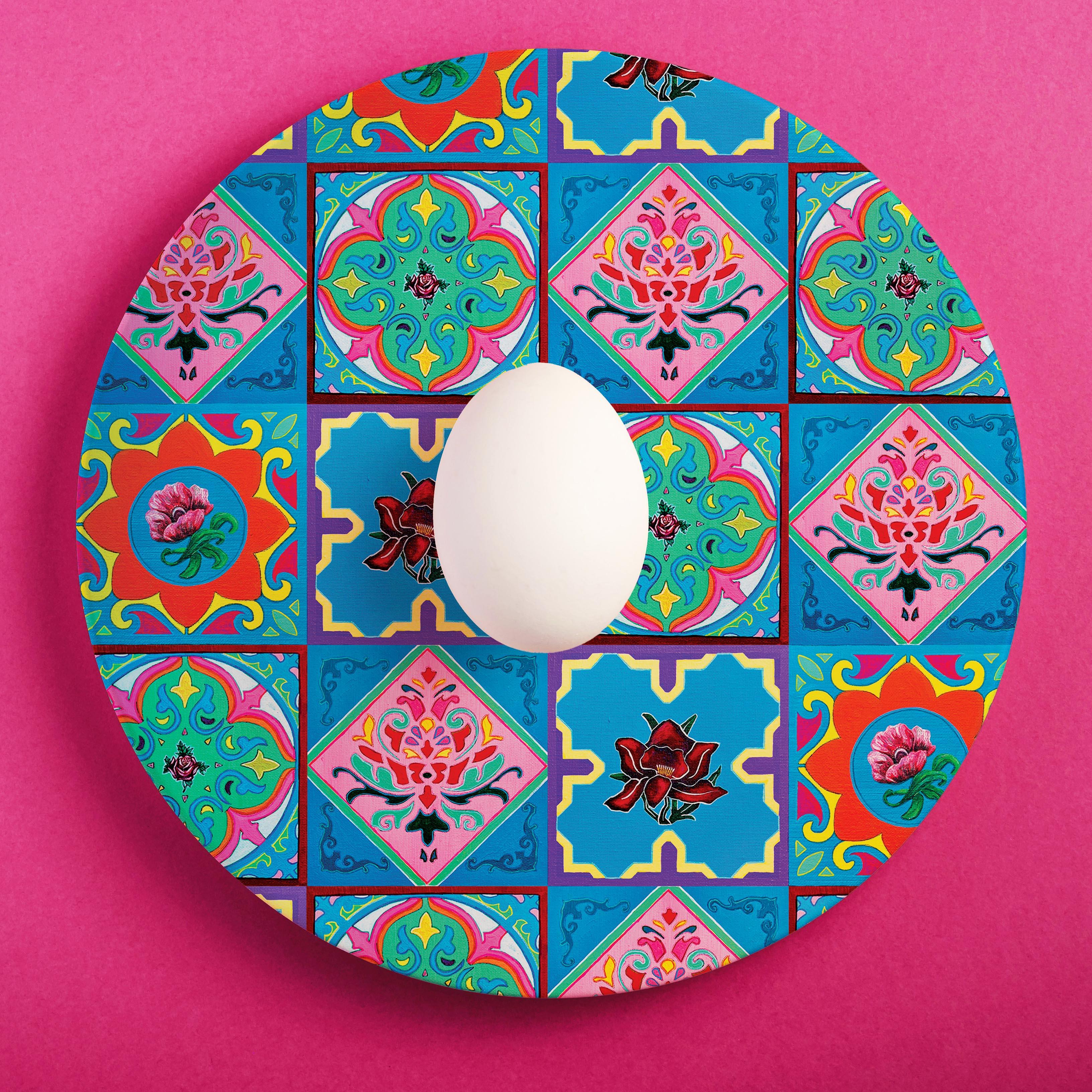 KELLY SER ATELIER | Heritage Tile Bamboo Plates Set - Image 3