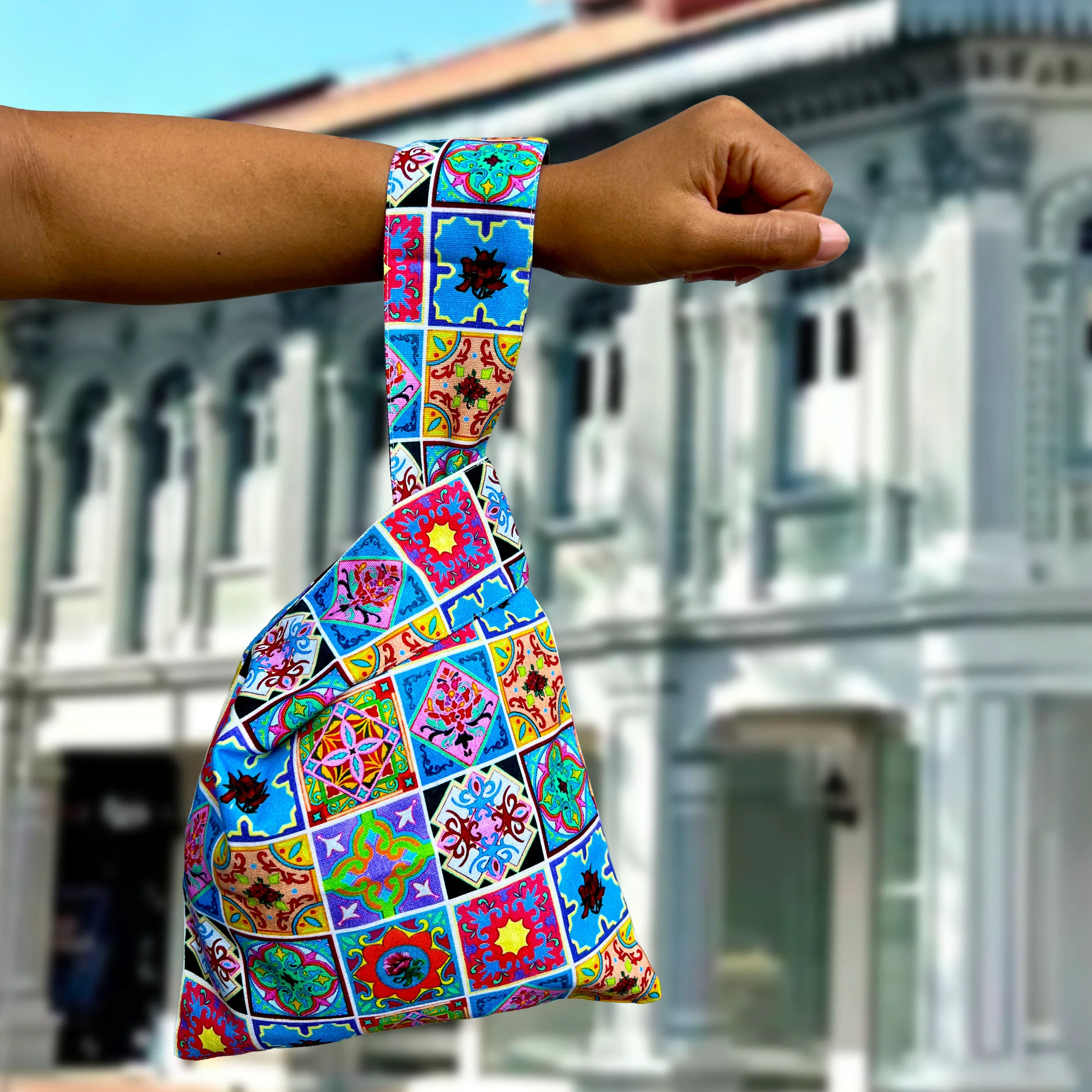 KELLY SER ATELIER | Knot Bag: Heritage Tiles - Image 2
