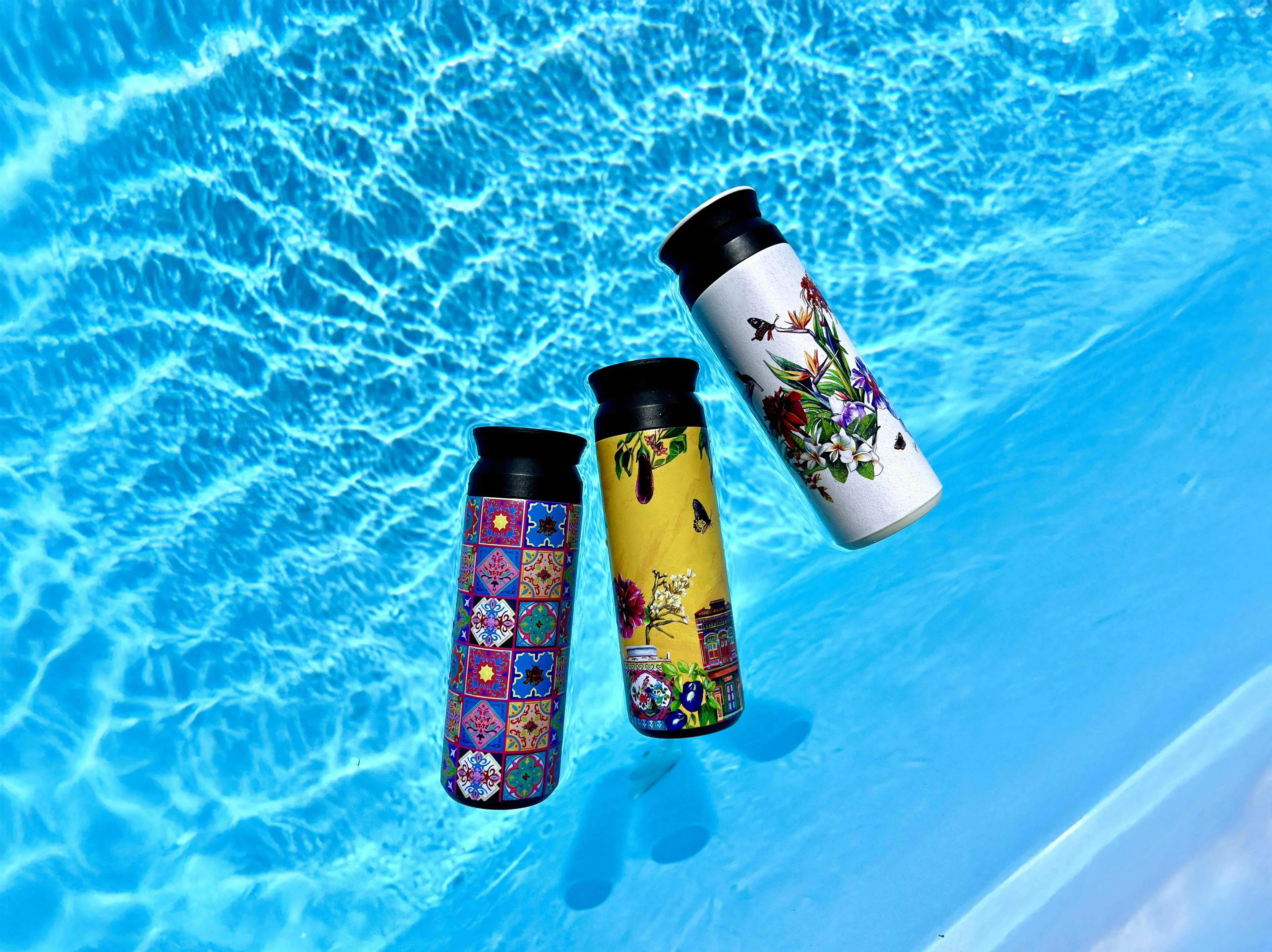 KELLY SER ATELIER | Travel Tumbler: City in Bloom - Image 4