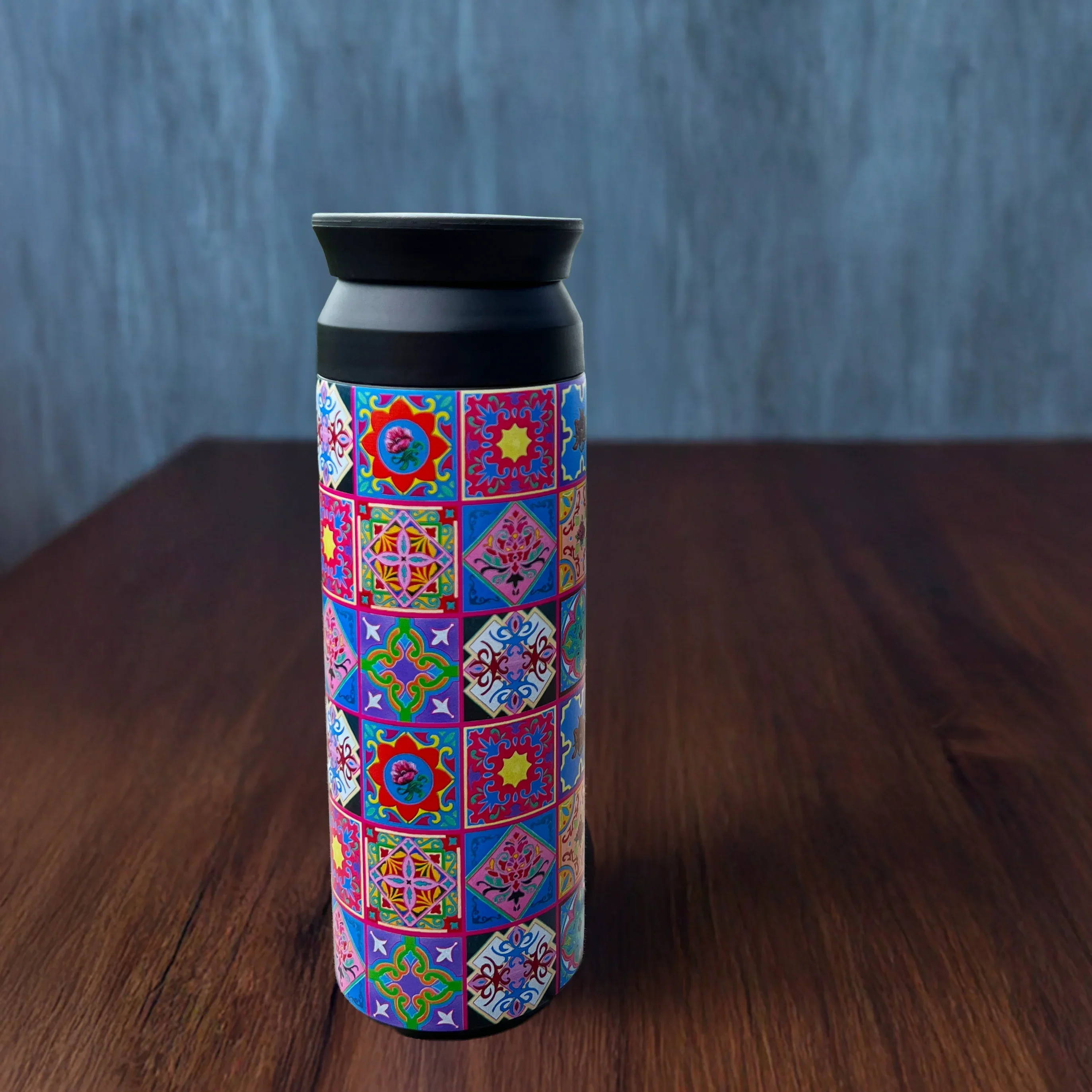 KELLY SER ATELIER | Travel Tumbler: Heritage Tiles - Image 3