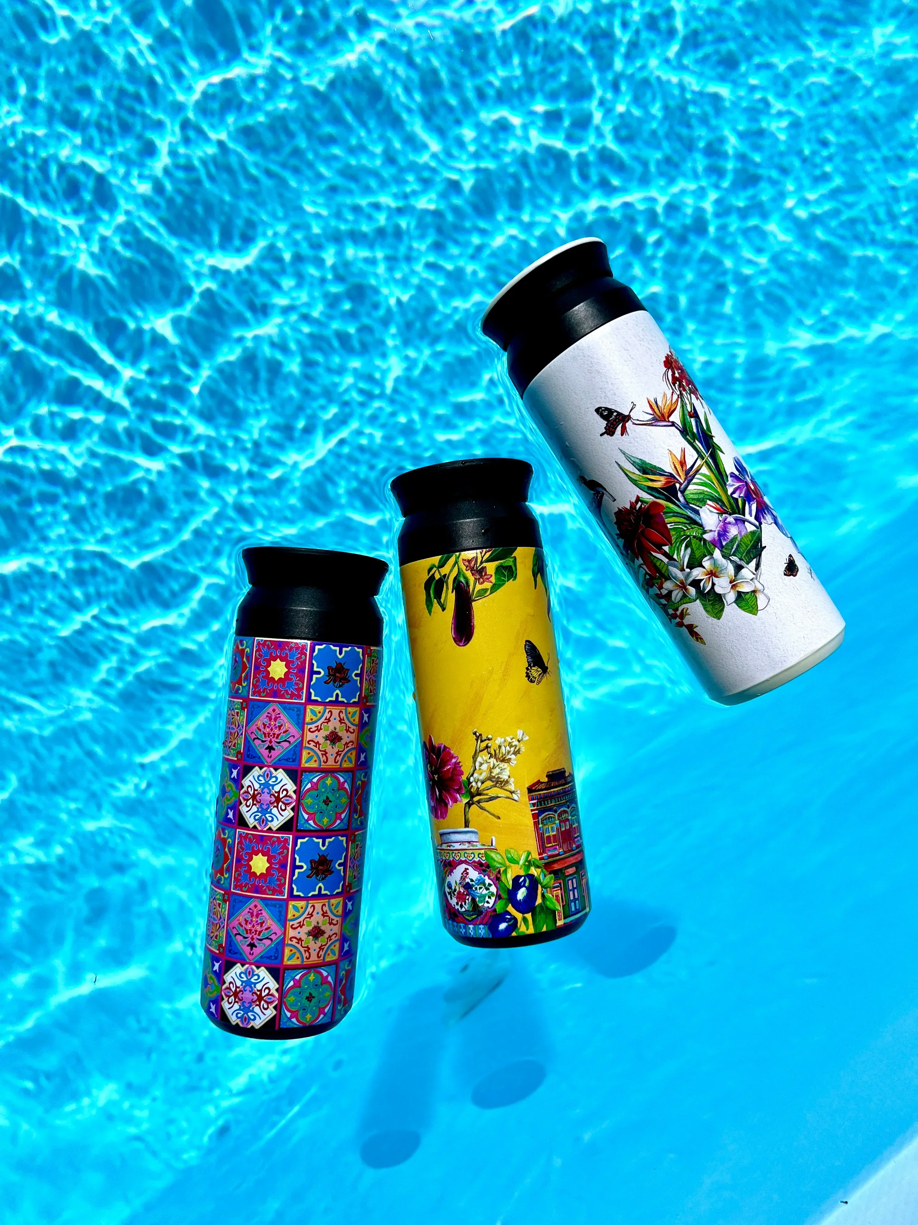 KELLY SER ATELIER | Travel Tumbler: Heritage Tiles - Image 4