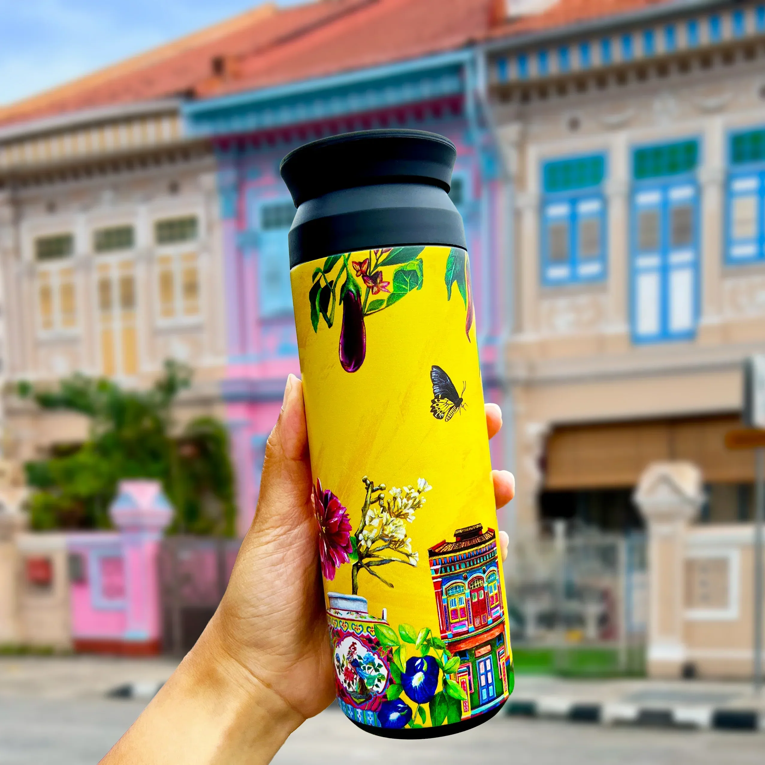 KELLY SER ATELIER | Travel Tumbler: Peranakan Treasures - Image 2