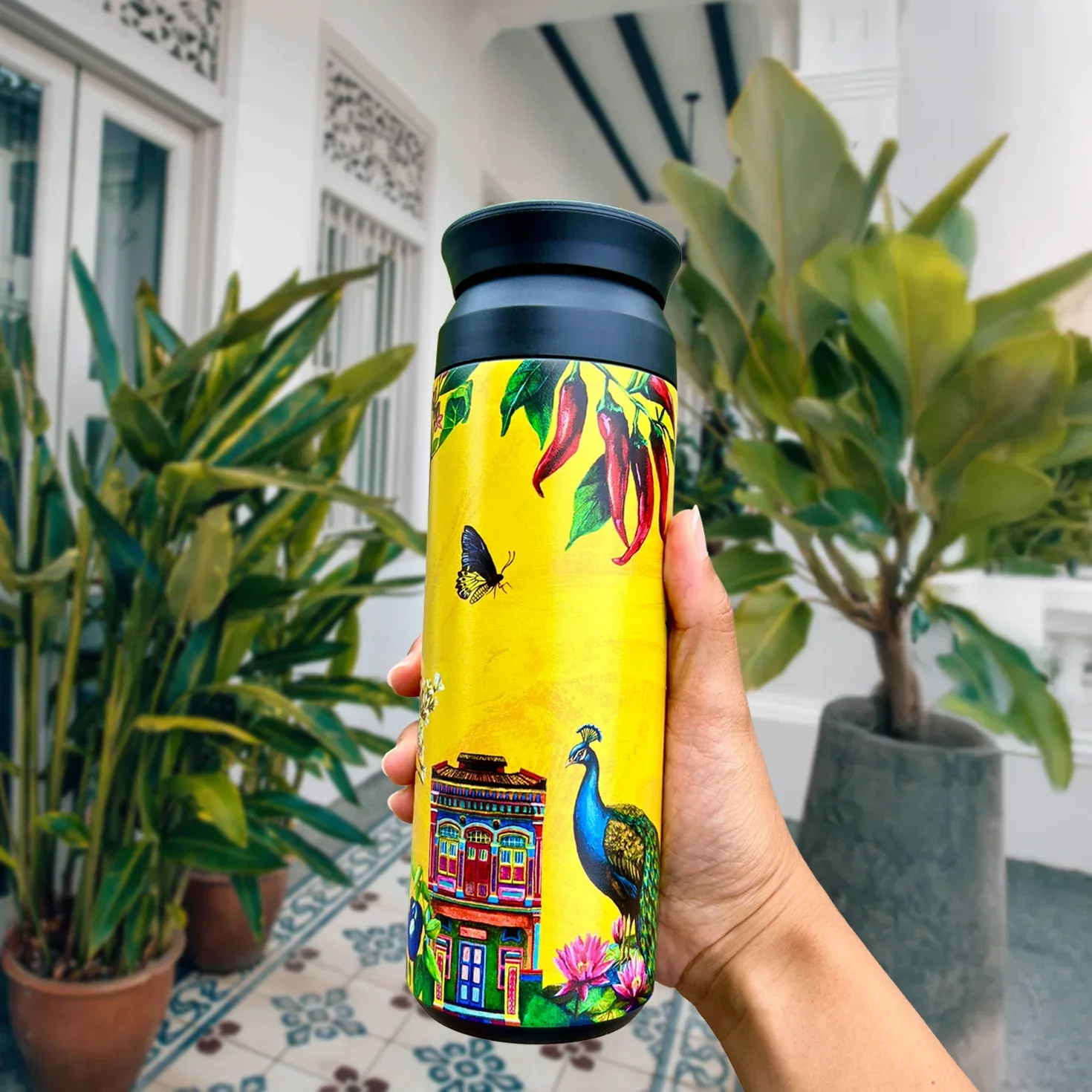 KELLY SER ATELIER | Travel Tumbler: Peranakan Treasures - Image 4