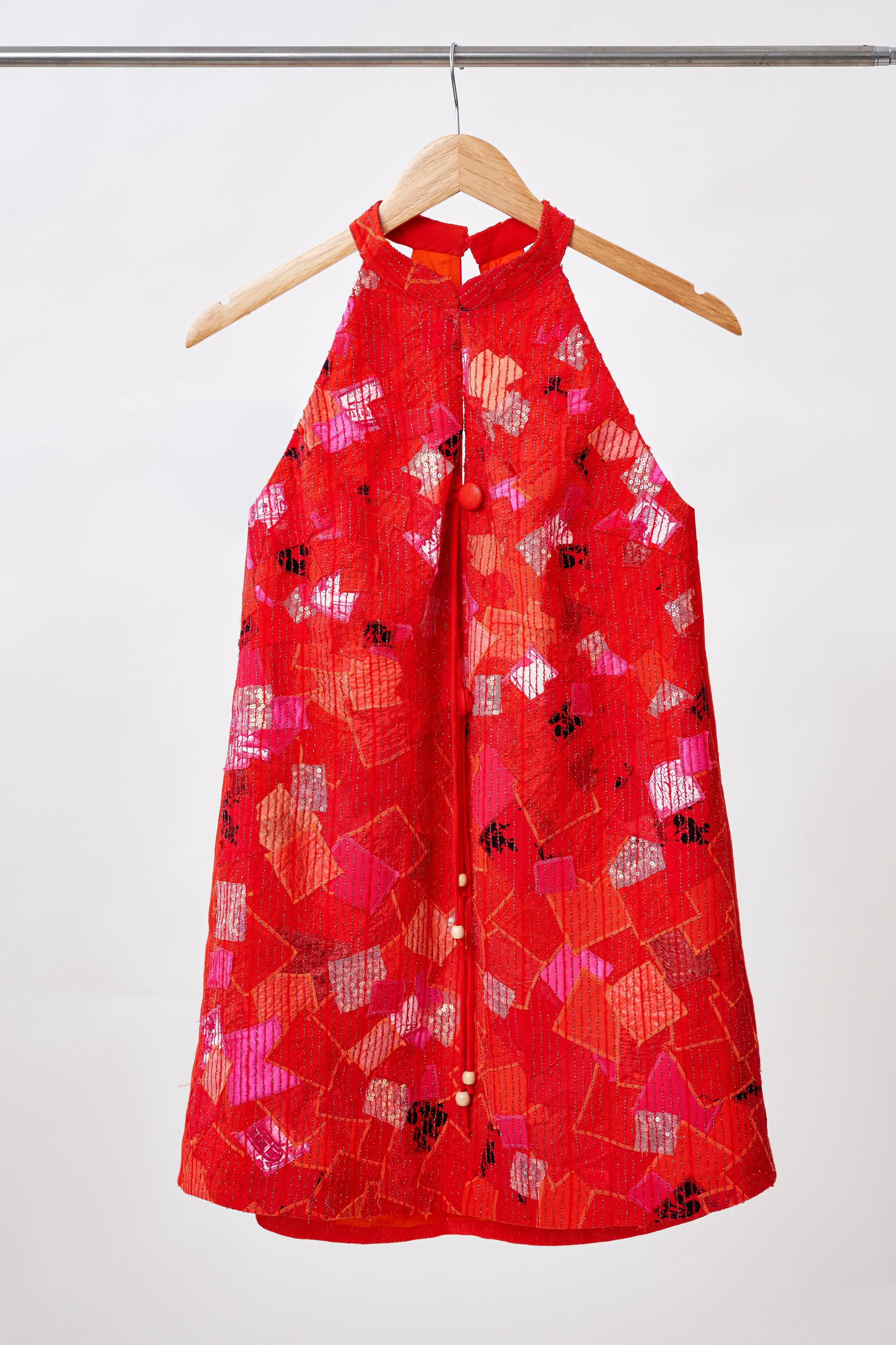 KHAAR | Firecracker Halter Dress - Image 6