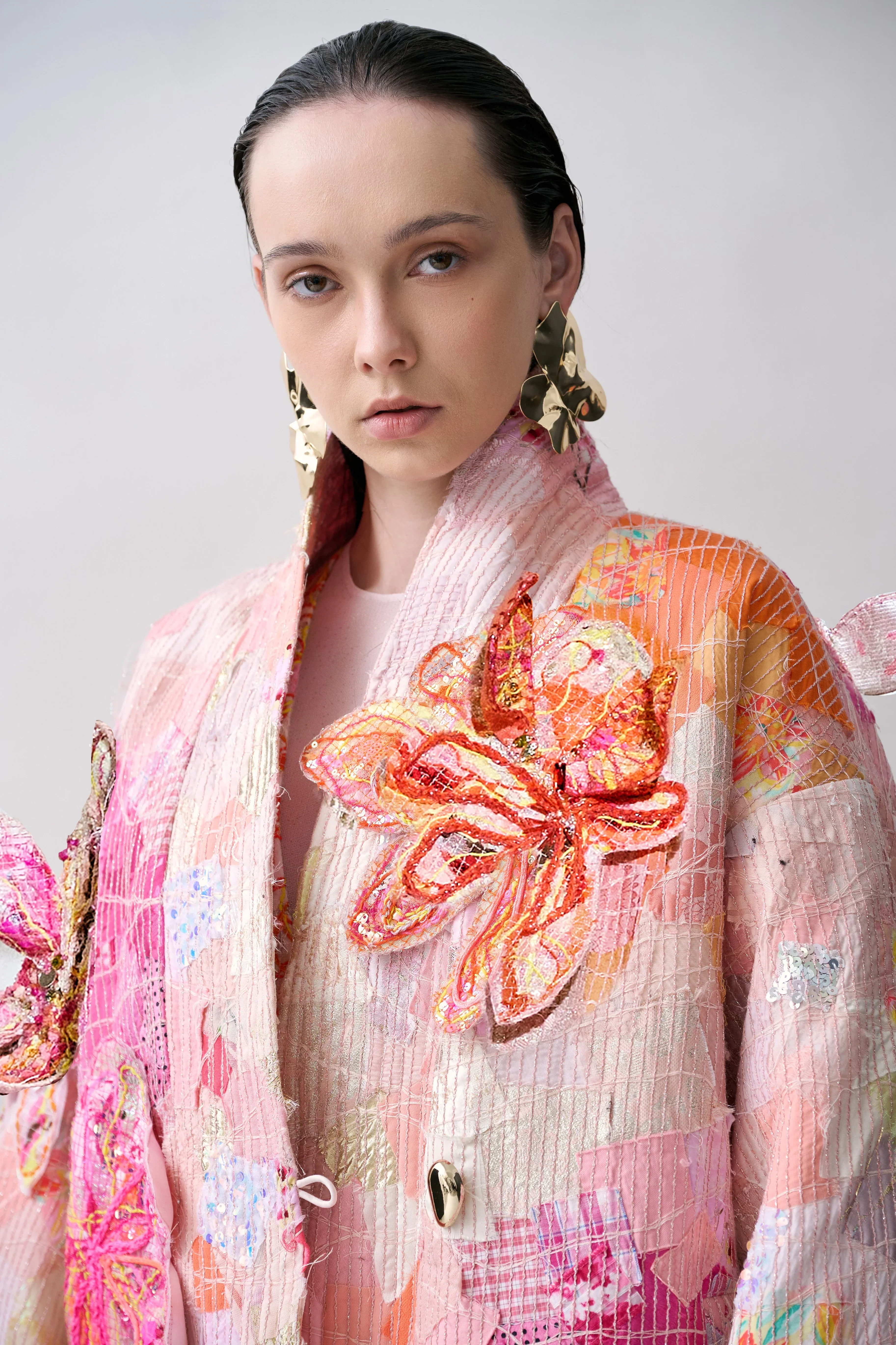 KHAAR | March Flower Bomber Jacket - Image 3