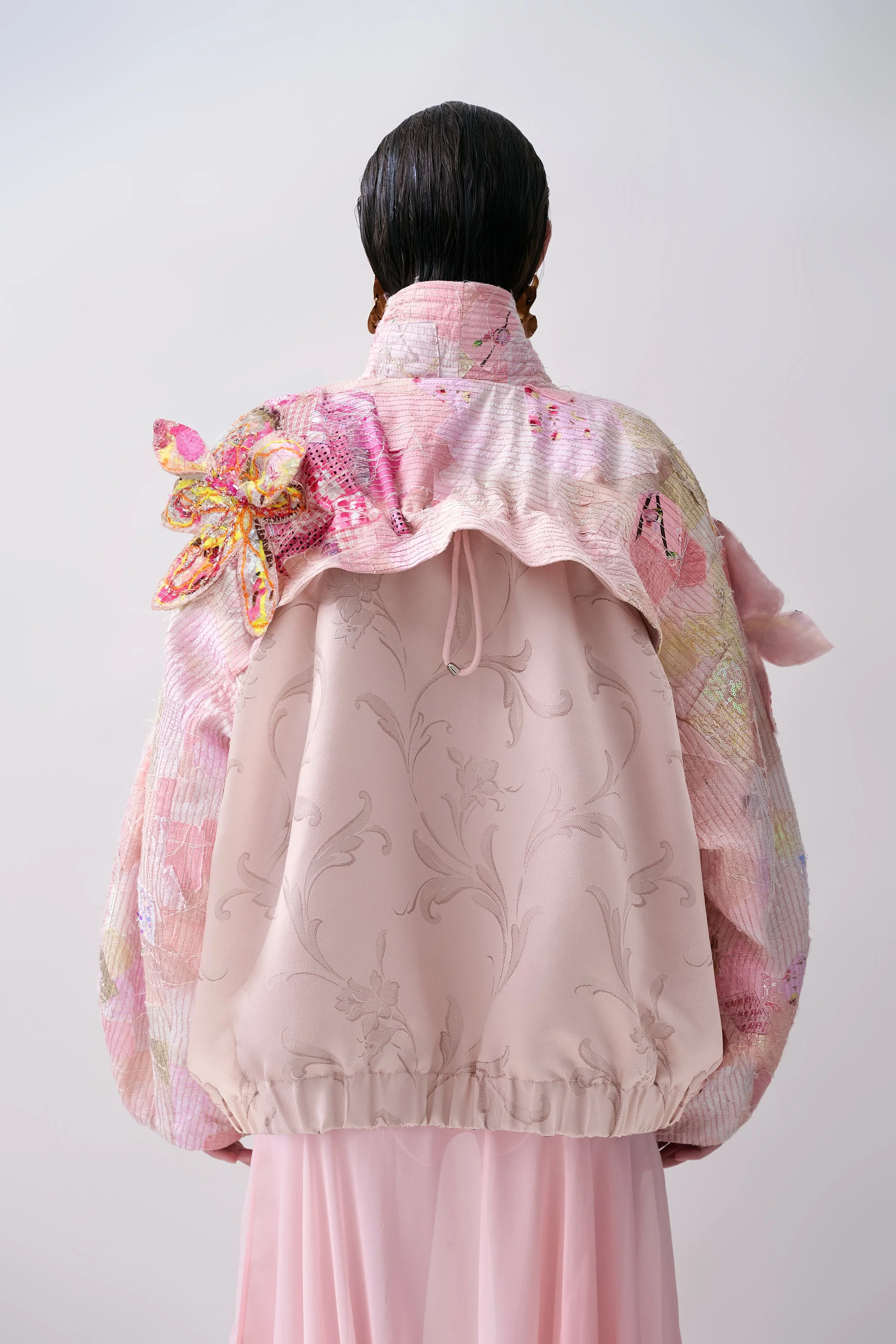 KHAAR | March Flower Bomber Jacket - Image 5