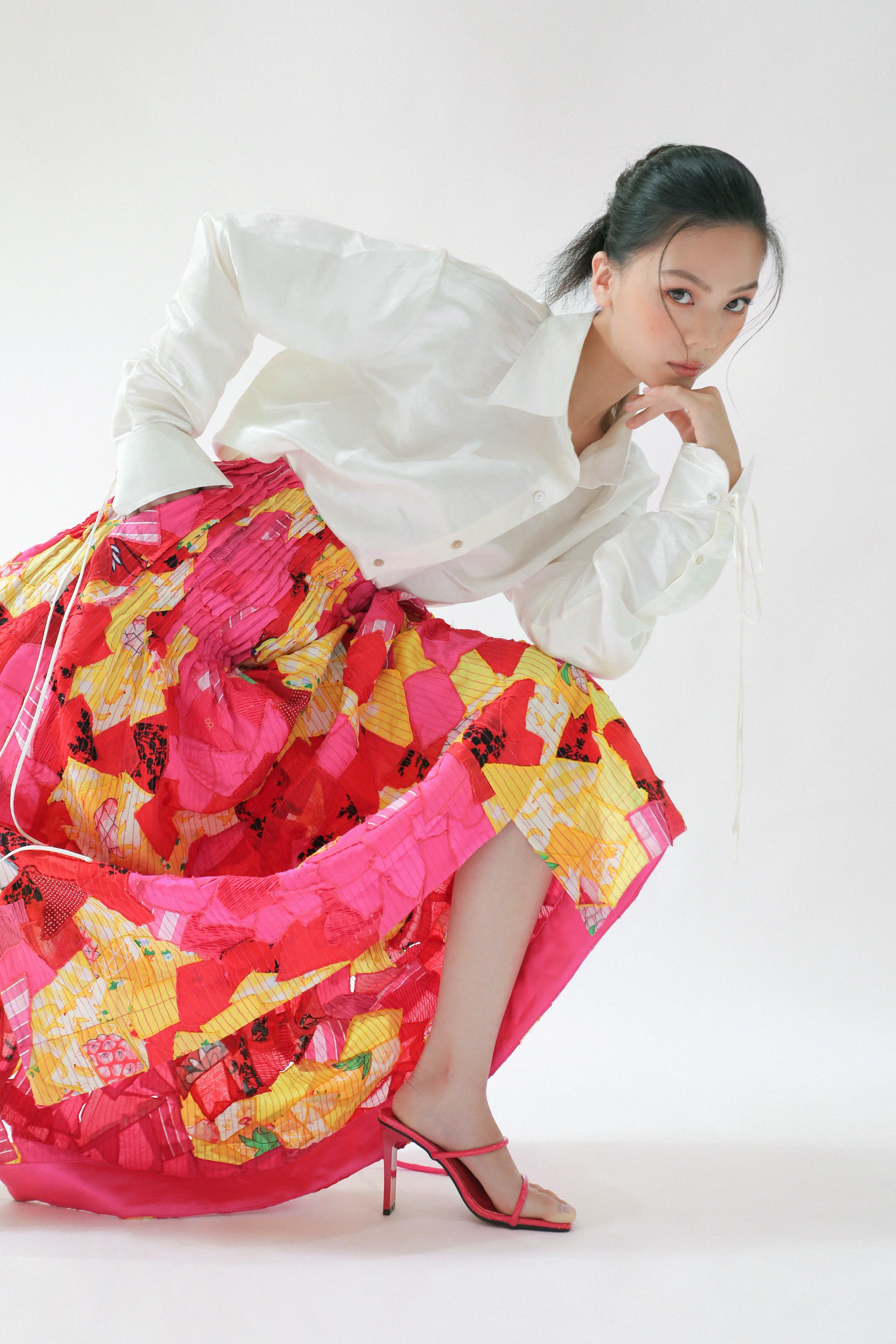 KHAAR | March Flower Midi Skirt - Image 2