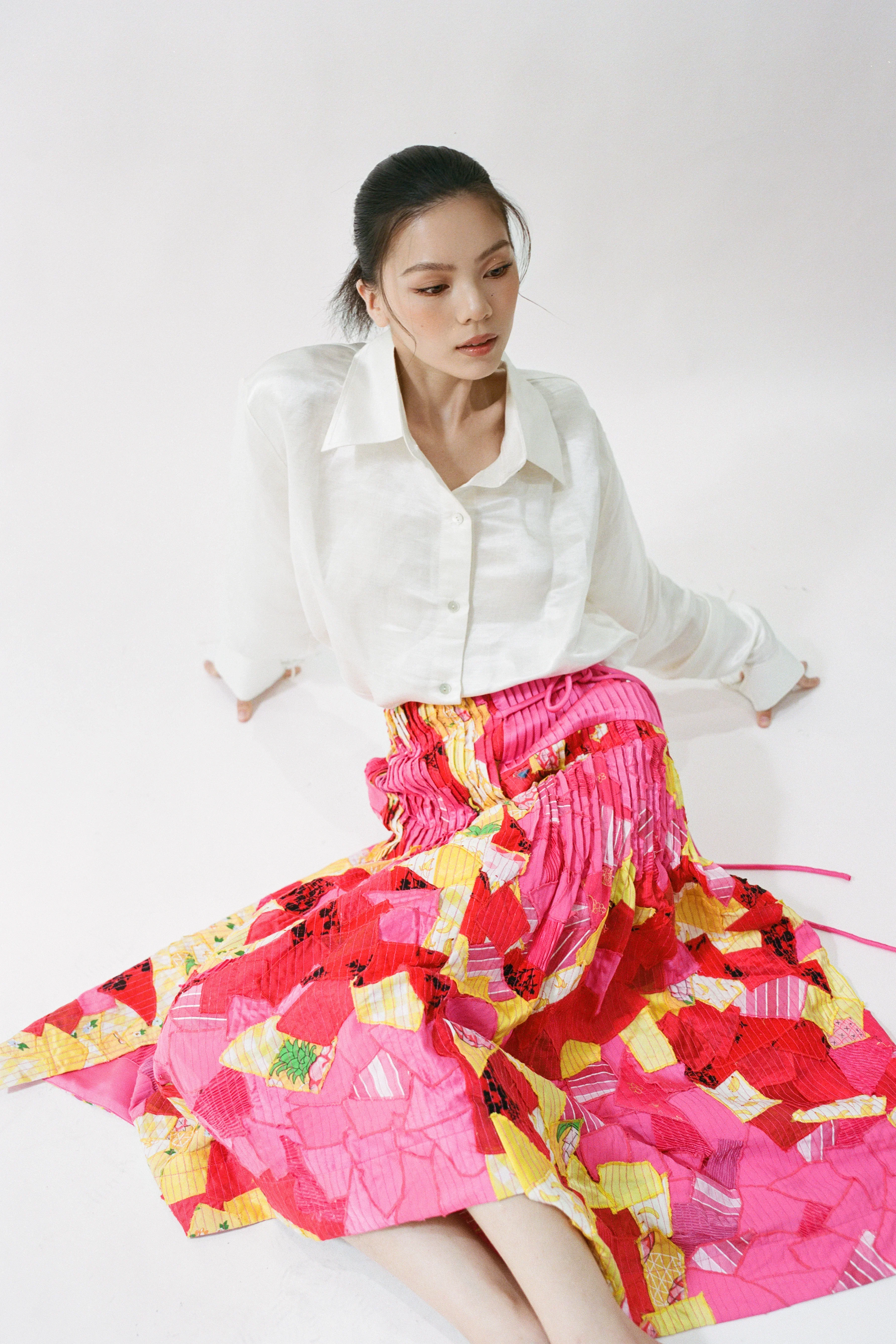 KHAAR | March Flower Midi Skirt - Image 3