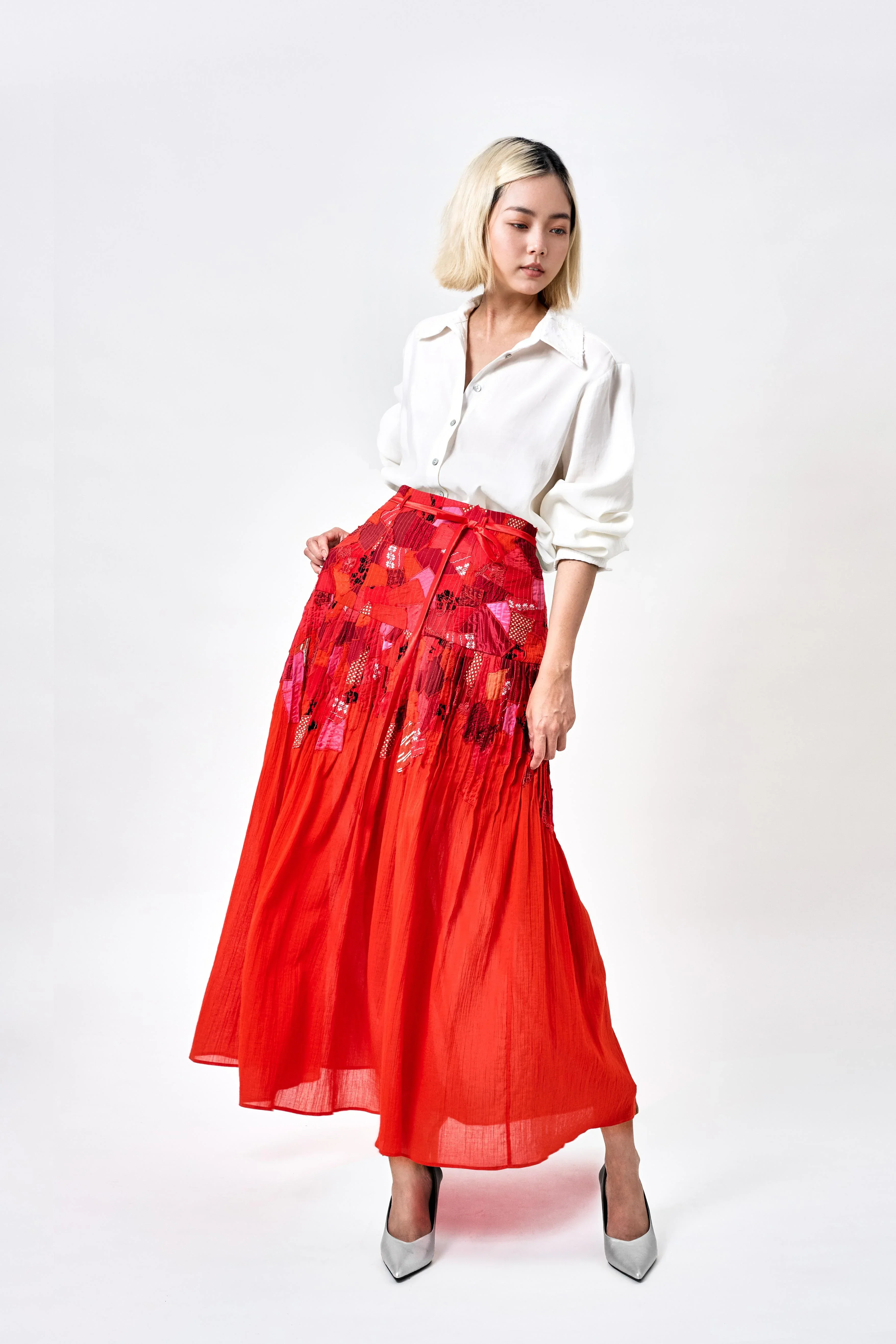 KHAAR | Scrap Midi Skirt - Image 2