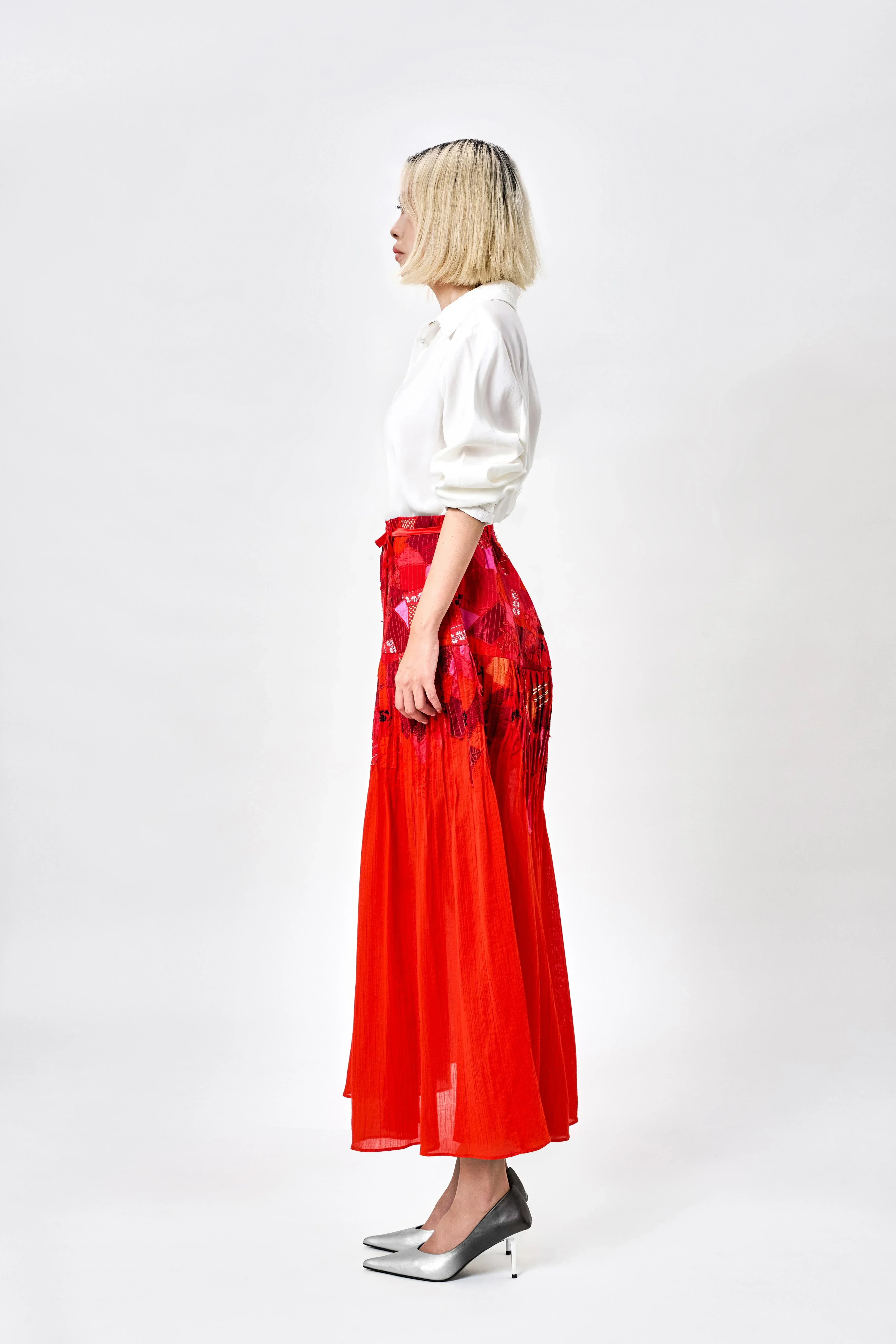 KHAAR | Scrap Midi Skirt - Image 4