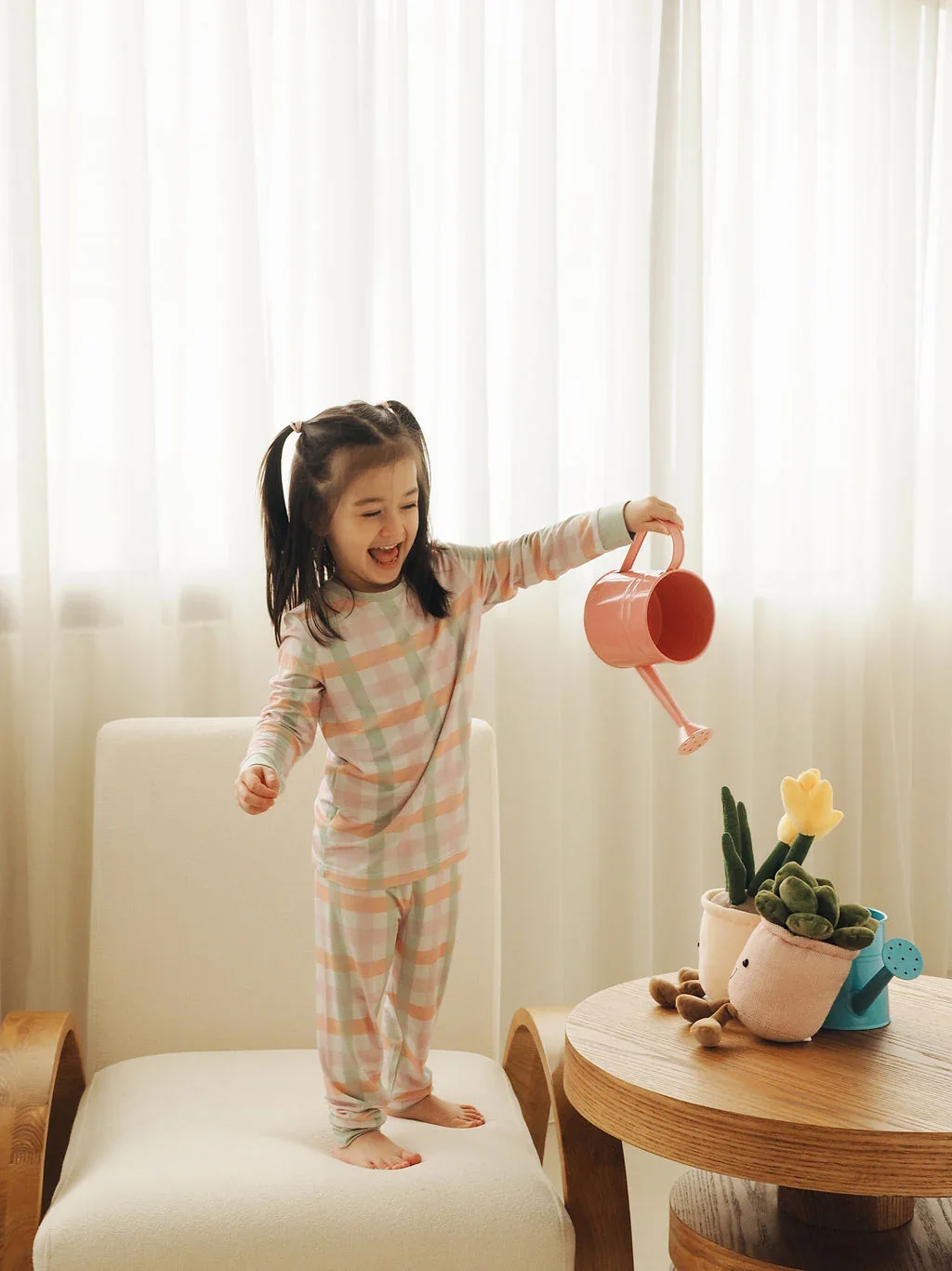 SELENIGHT CO | Kids Long Pyjamas Set | Spring Whisper - Image 2