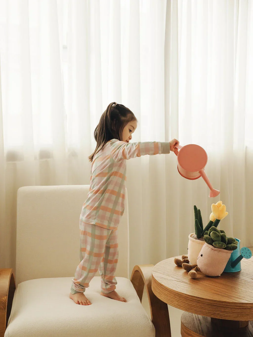 SELENIGHT CO | Kids Long Pyjamas Set | Spring Whisper - Image 3