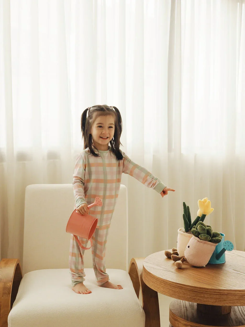 SELENIGHT CO | Kids Long Pyjamas Set | Spring Whisper - Image 4