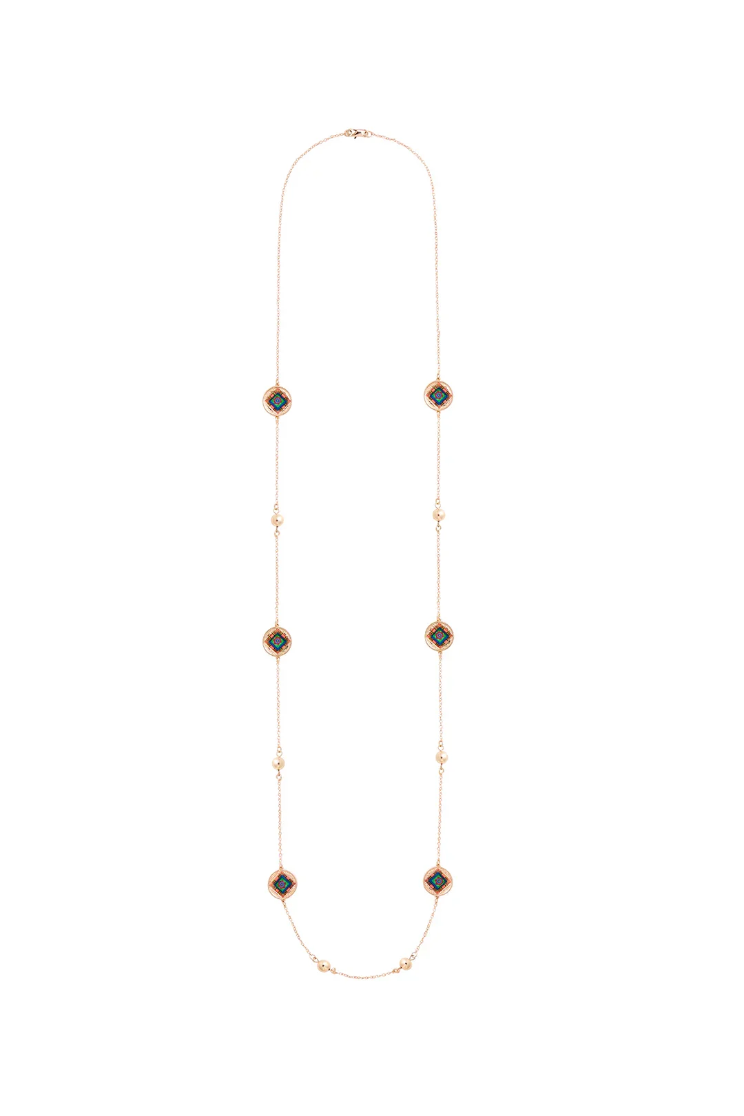 RARE BIRD COLLECTION | Korean Dancheong Charm Necklace