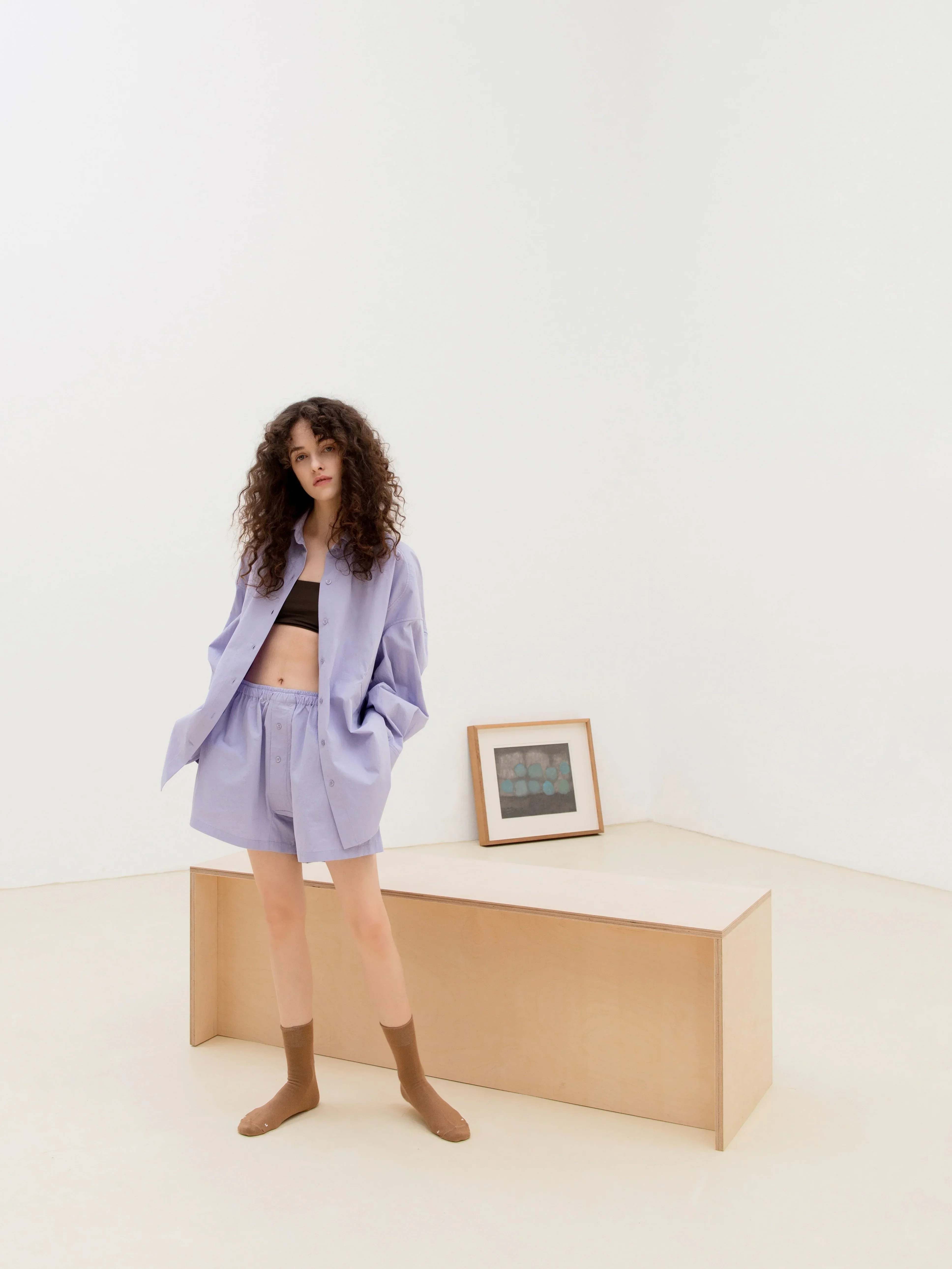 LAYERPLAN | Cirrus Pieced Oversized Shirt Layers - Image 2