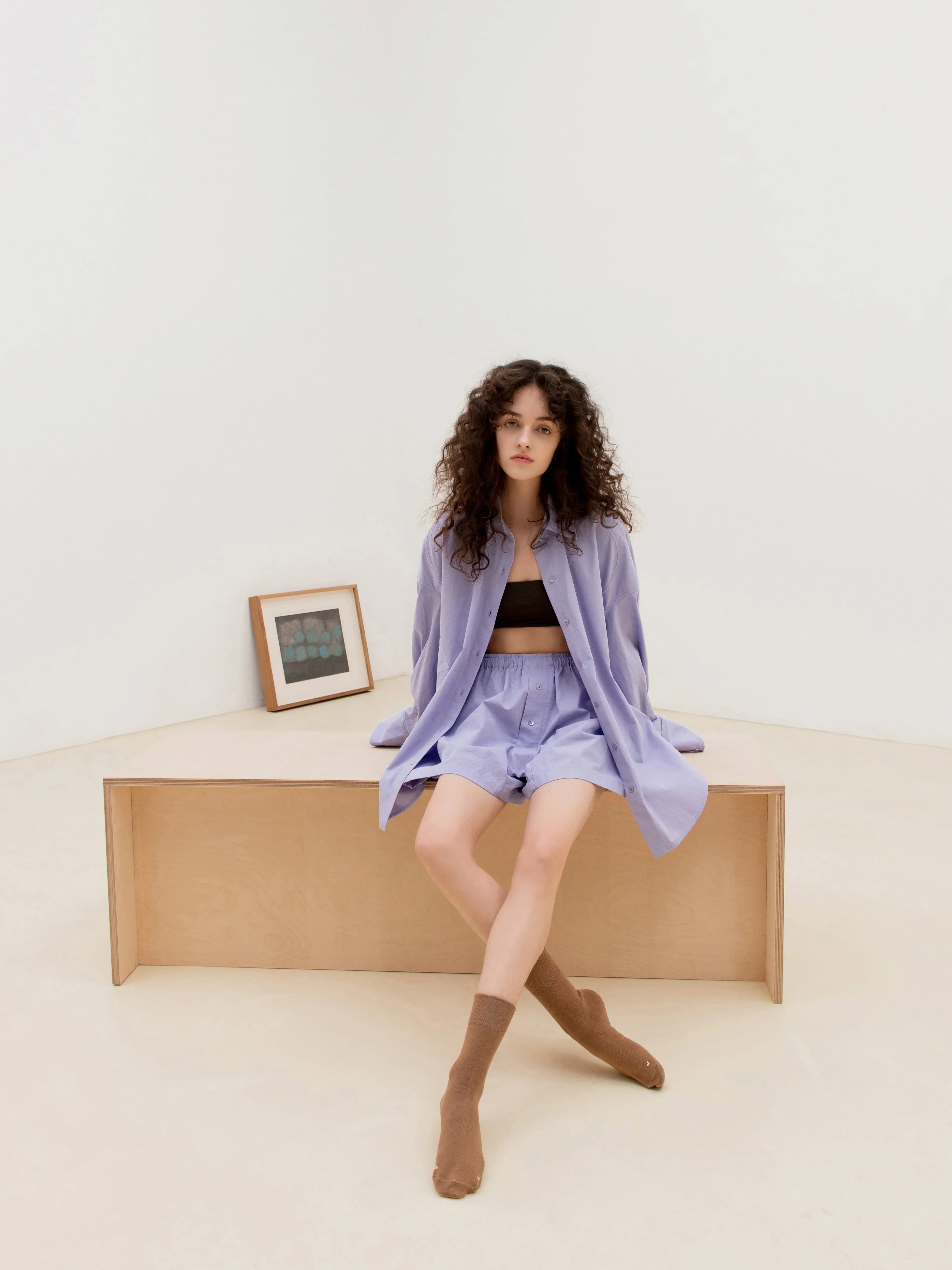LAYERPLAN | Cirrus Pieced Oversized Shirt Layers - Image 4