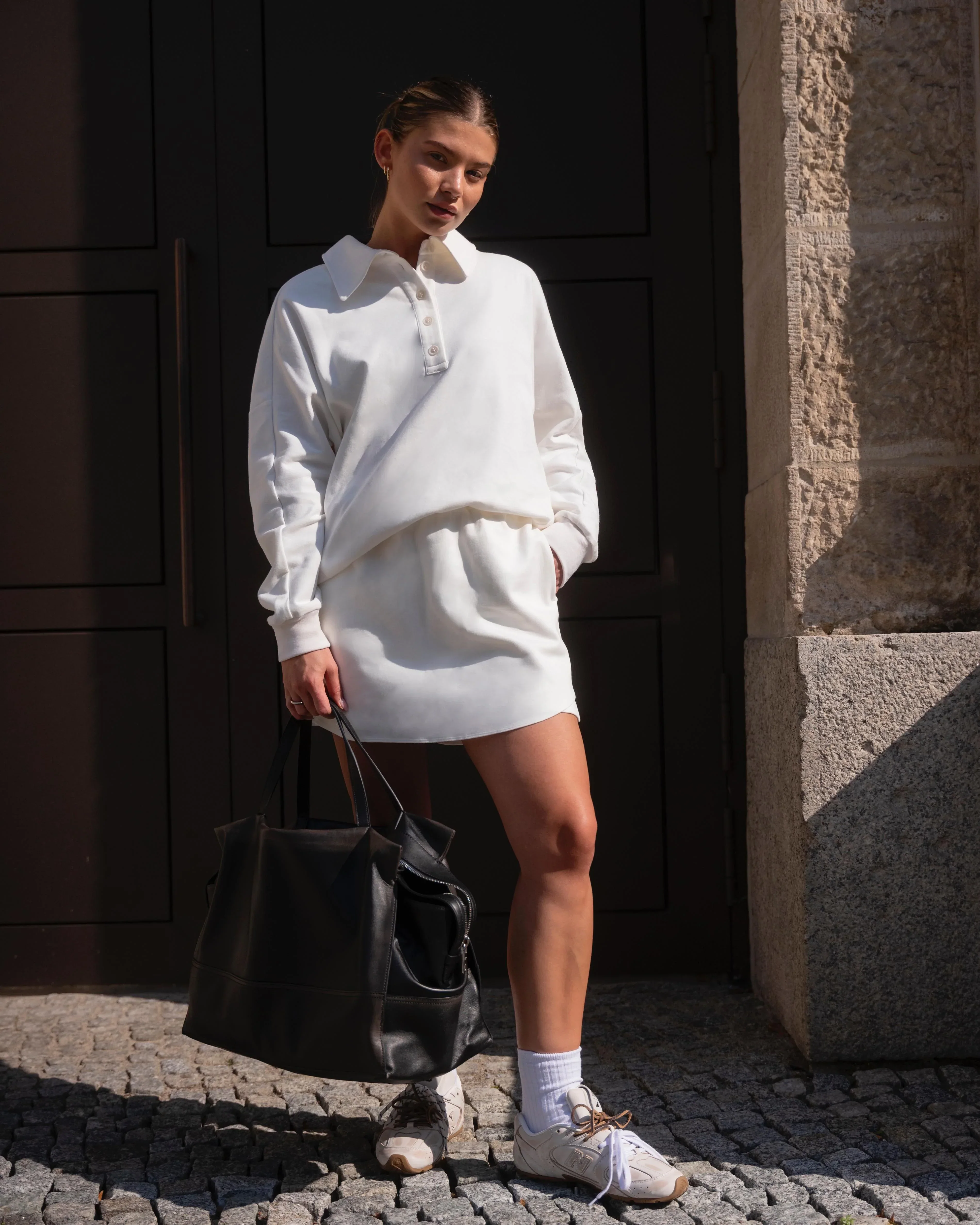 LAYERPLAN | Cloud Lounge Oversized Polo Sweatshirt - Image 3
