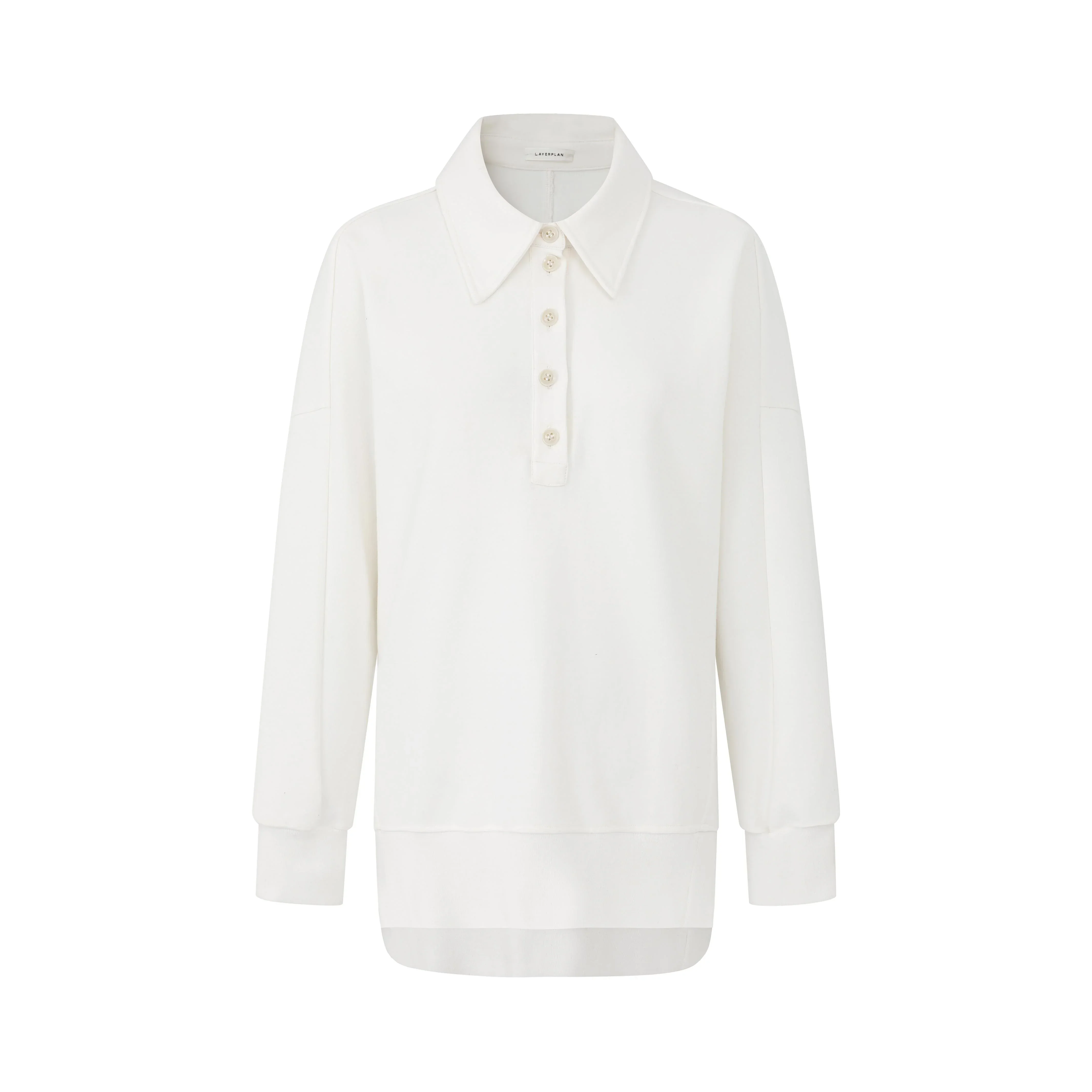 LAYERPLAN | Cloud Lounge Oversized Polo Sweatshirt - Image 5