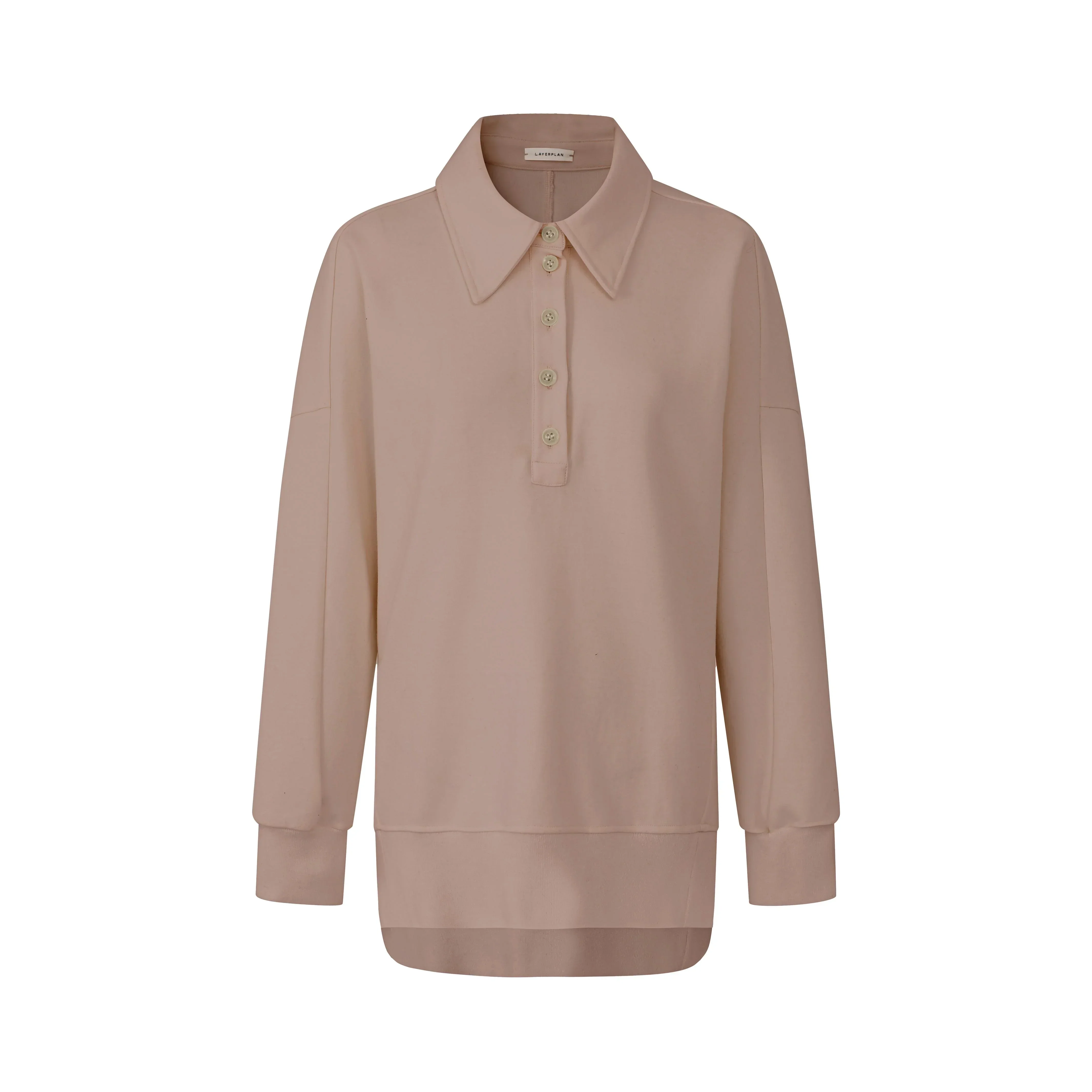 LAYERPLAN | Cloud Lounge Oversized Polo Sweatshirt - Image 7
