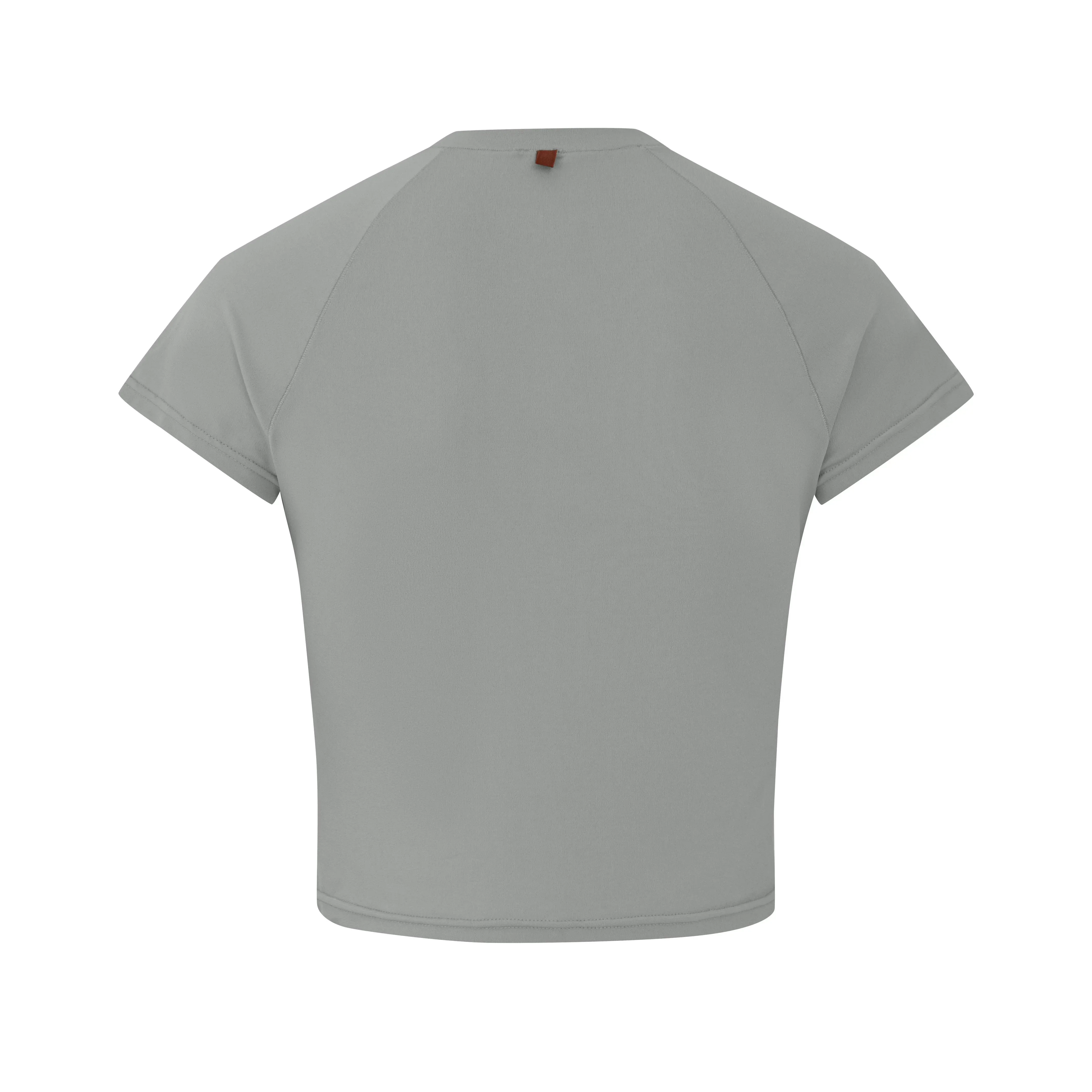 LAYERPLAN | Cropped Stretch-Jersey T-Shirt - Image 4