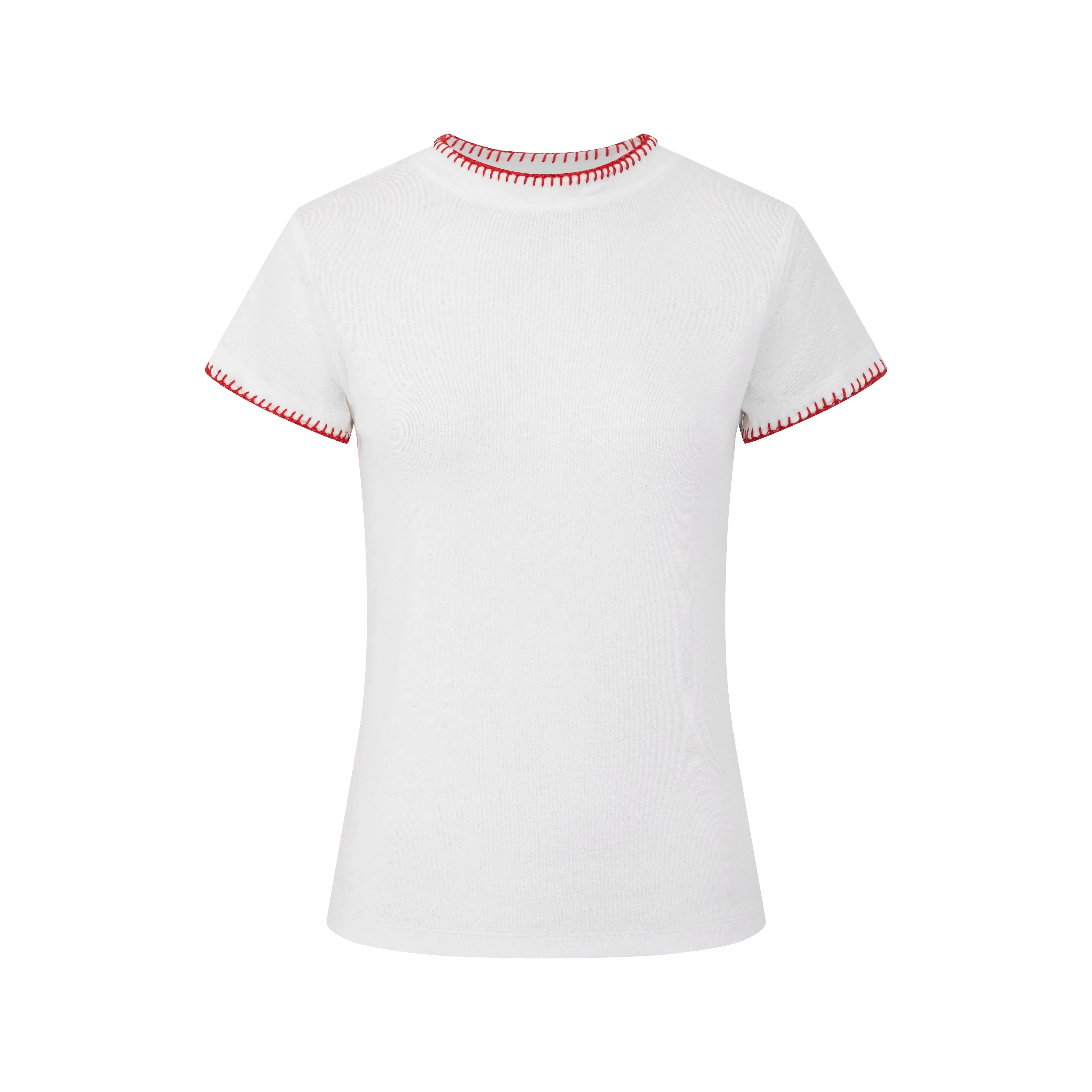 LAYERPLAN | Eline Shell-Trim Tee - Image 4
