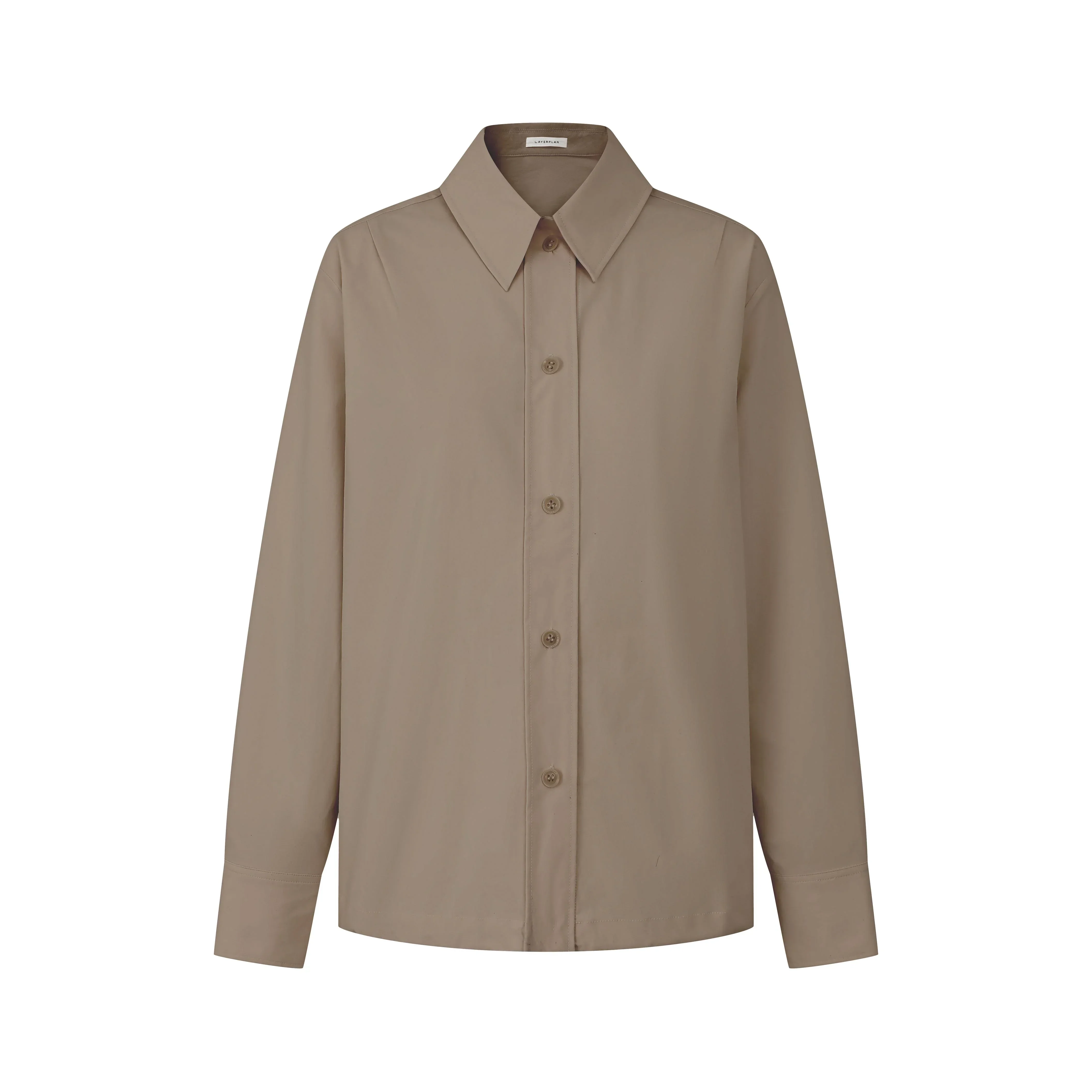 LAYERPLAN | Ferny Cotton Drawstring Shirt - Image 2